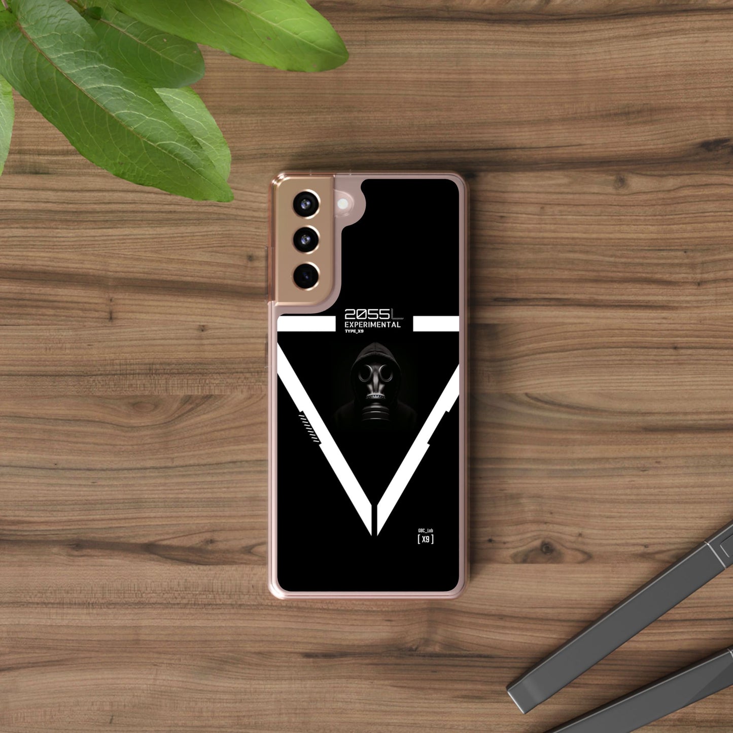 Clear Phone Case - Cyber Design Print