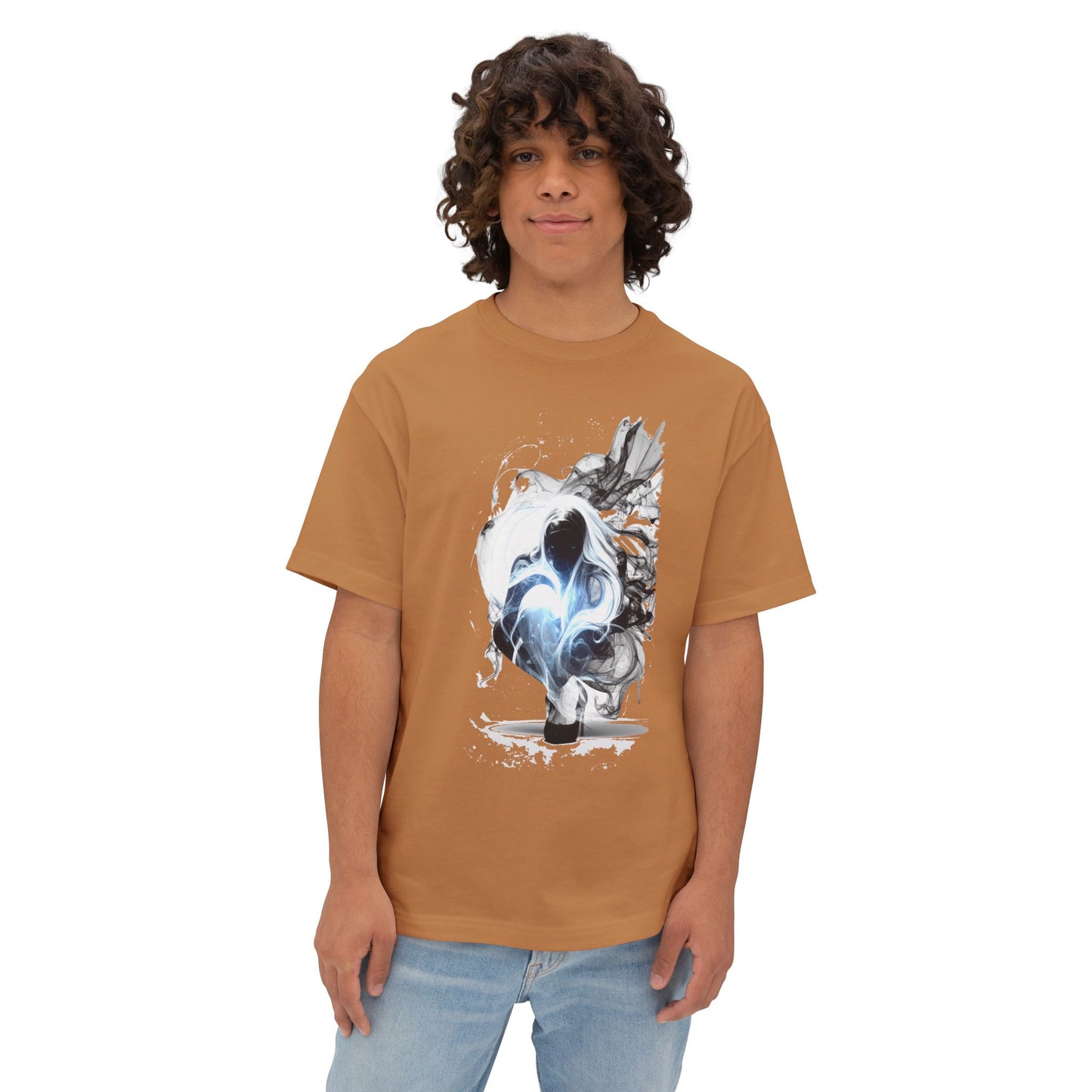 Trendy Oversized Boxy Tee, Casual Unisex T-Shirt, Comfortable Graphic Tee, Everyday Wear, Gift for Friends
