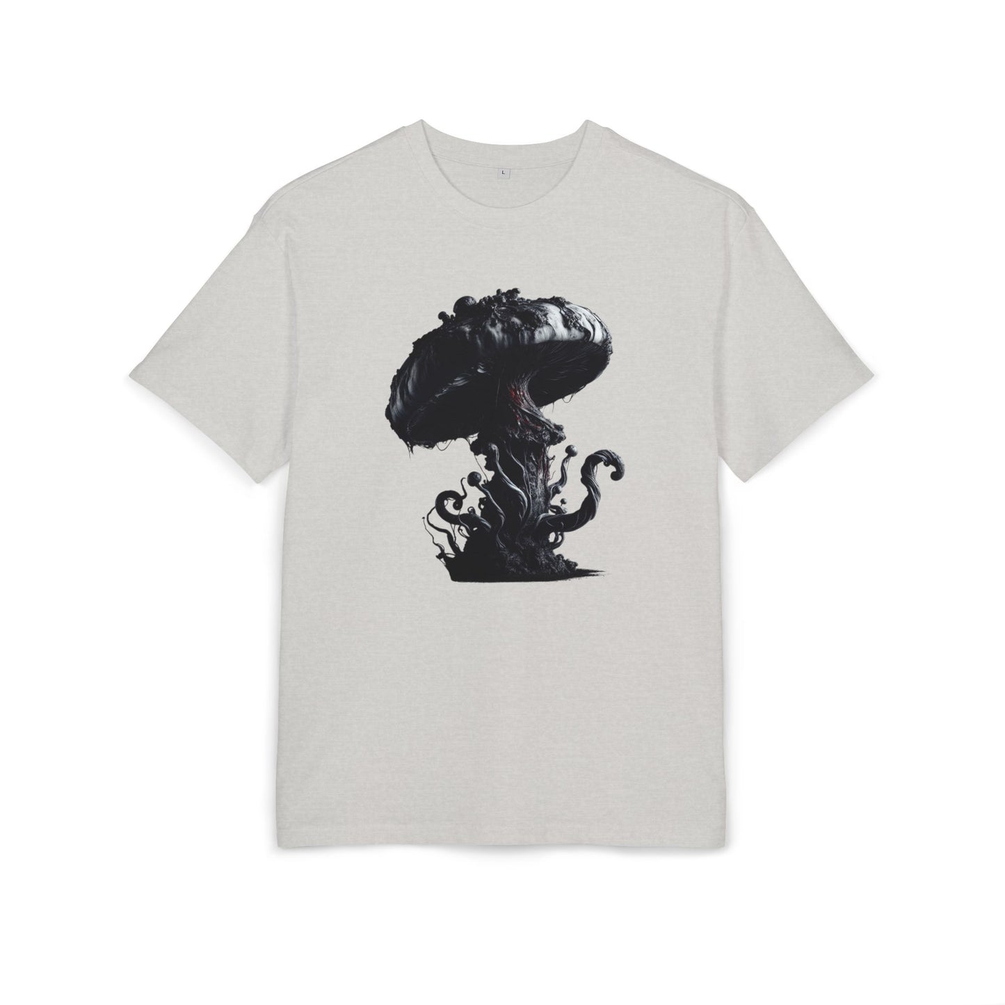 Vintage Mushroom Graphic Unisex Heavy Oversize Tee