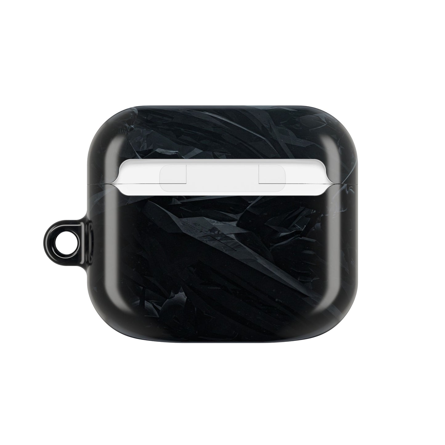 Edgy AirPod Case for Teens, Stylish Headphone Cover, Trendy Tech Accessory, Perfect for Gift Giving, Black Minimalist Design