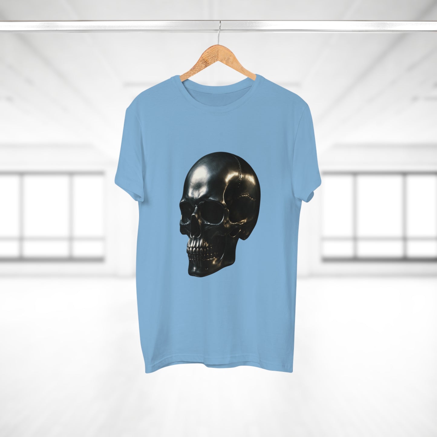 Gothic Skull Unisex T-Shirt, Edgy Graphic Tee, Halloween Apparel, Men's Casual Wear, Gift for Him