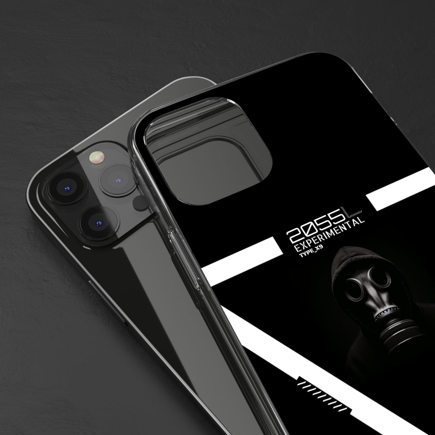 Clear Phone Case - Cyber Design Print