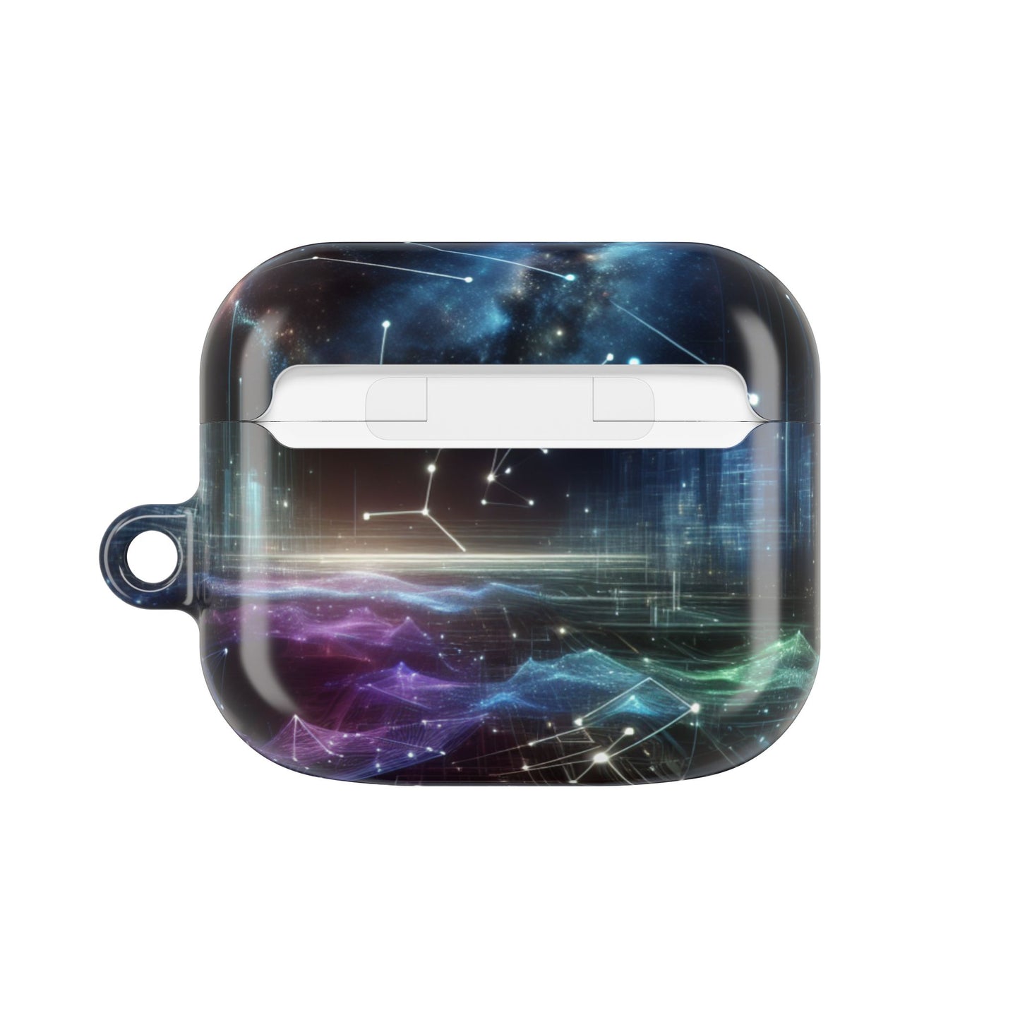 Cosmic Galaxy AirPod Cases, Astronaut Gifts, Space Themed Tech Accessories, Starry Night Earbuds Cover, Unique AirPods Holder