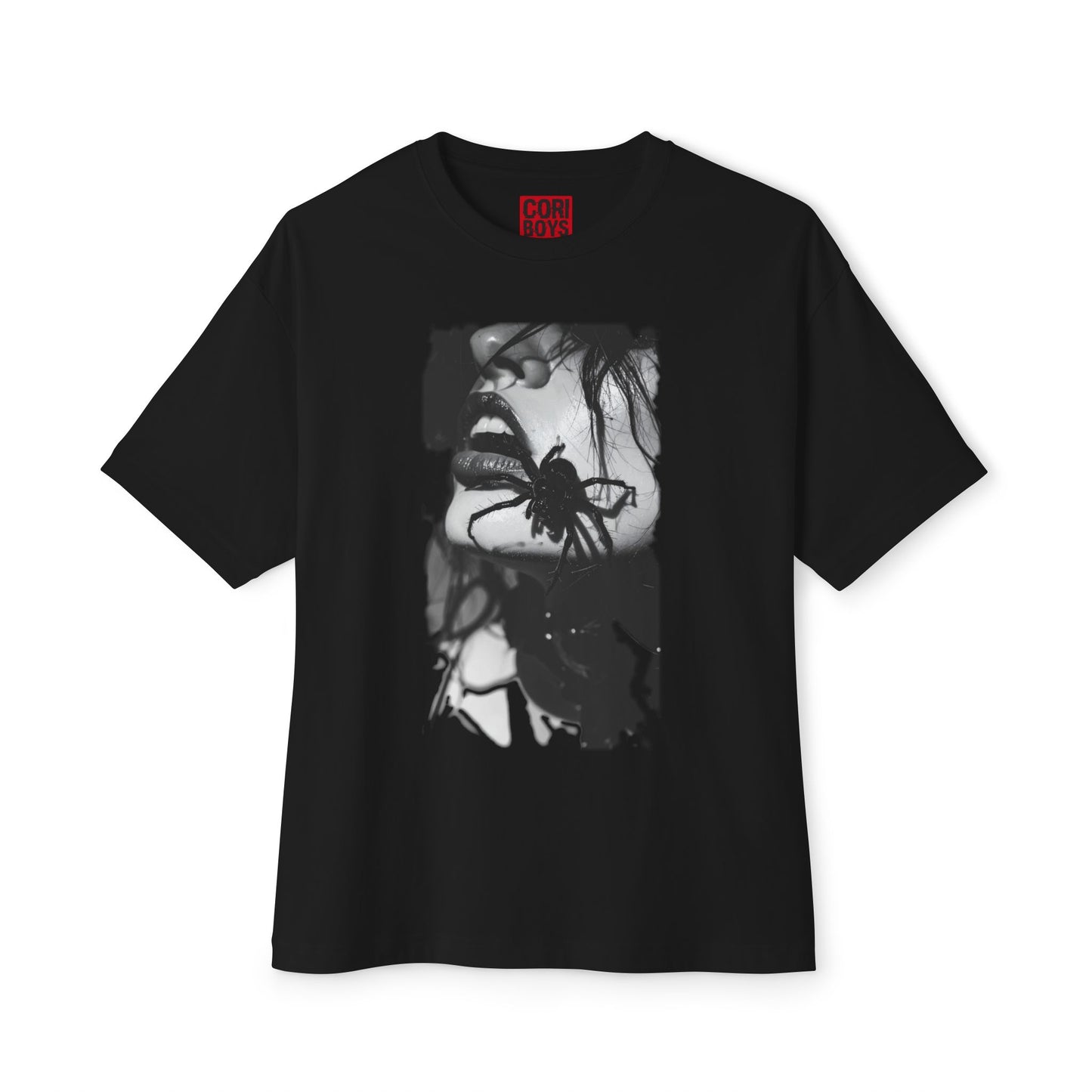 Edgy Art Graphic Tee, Unisex Oversized Shirt, Alternative Fashion, Streetwear Style, Gift for Art Lovers