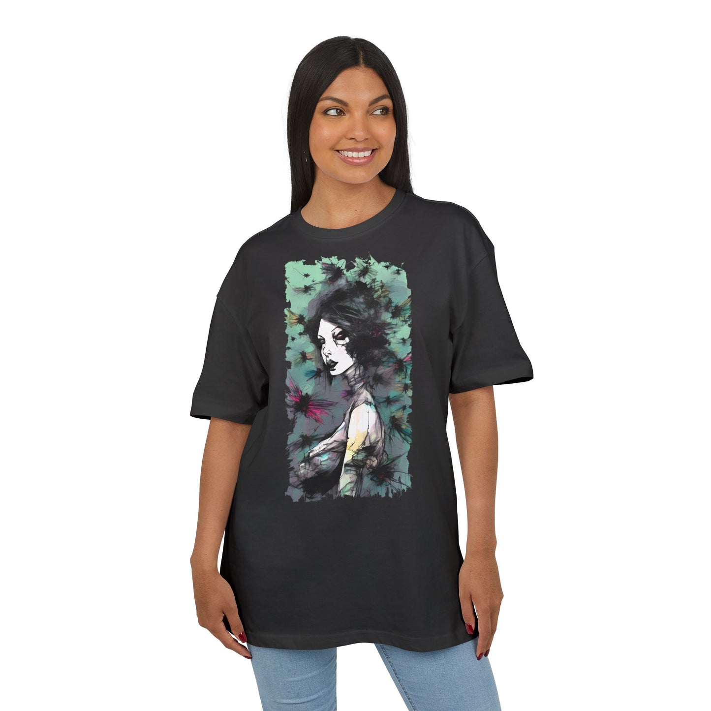 Artistic Oversize Tee - Unique Graphic Shirt for Creative Souls, Comfortable Fashion for Art Lovers, Unisex Casual Wear