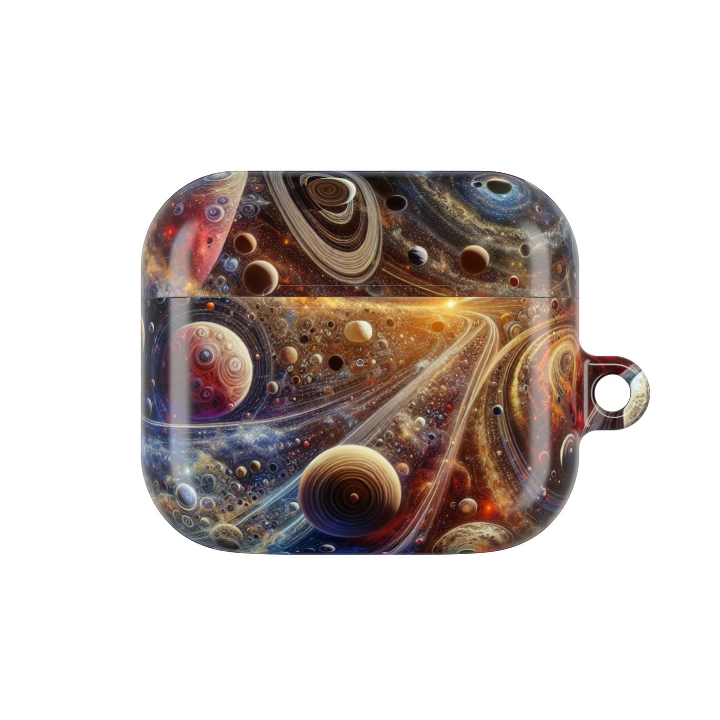 Cosmic AirPod Case | Space Theme Earbud Cover, Planet Design Gadget Sleeve, Gift for Space Lovers, Personalized Tech Accessories