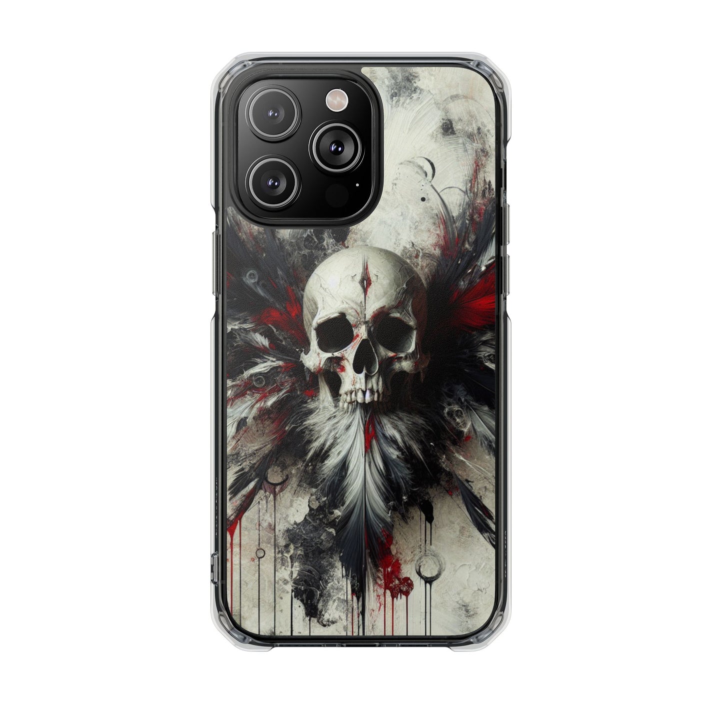 Gothic Skull Phone Case, Unique iPhone Cover, Edgy Smartphone Protector, Halloween Gift, Alternative Accessories