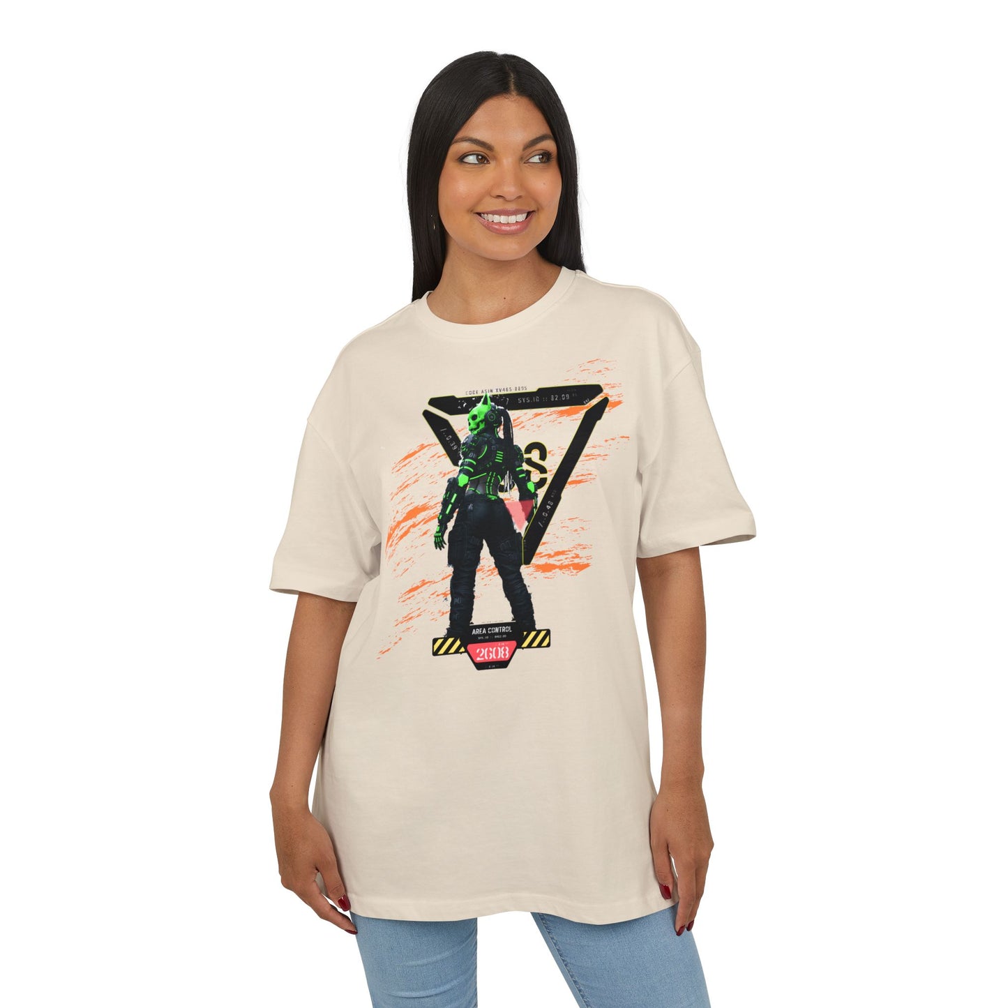 Gaming Graphic Oversize Tee, Stylish Streetwear, Unisex Fashion, Perfect for Gamers, Casual Wear, Gift for Him/Her