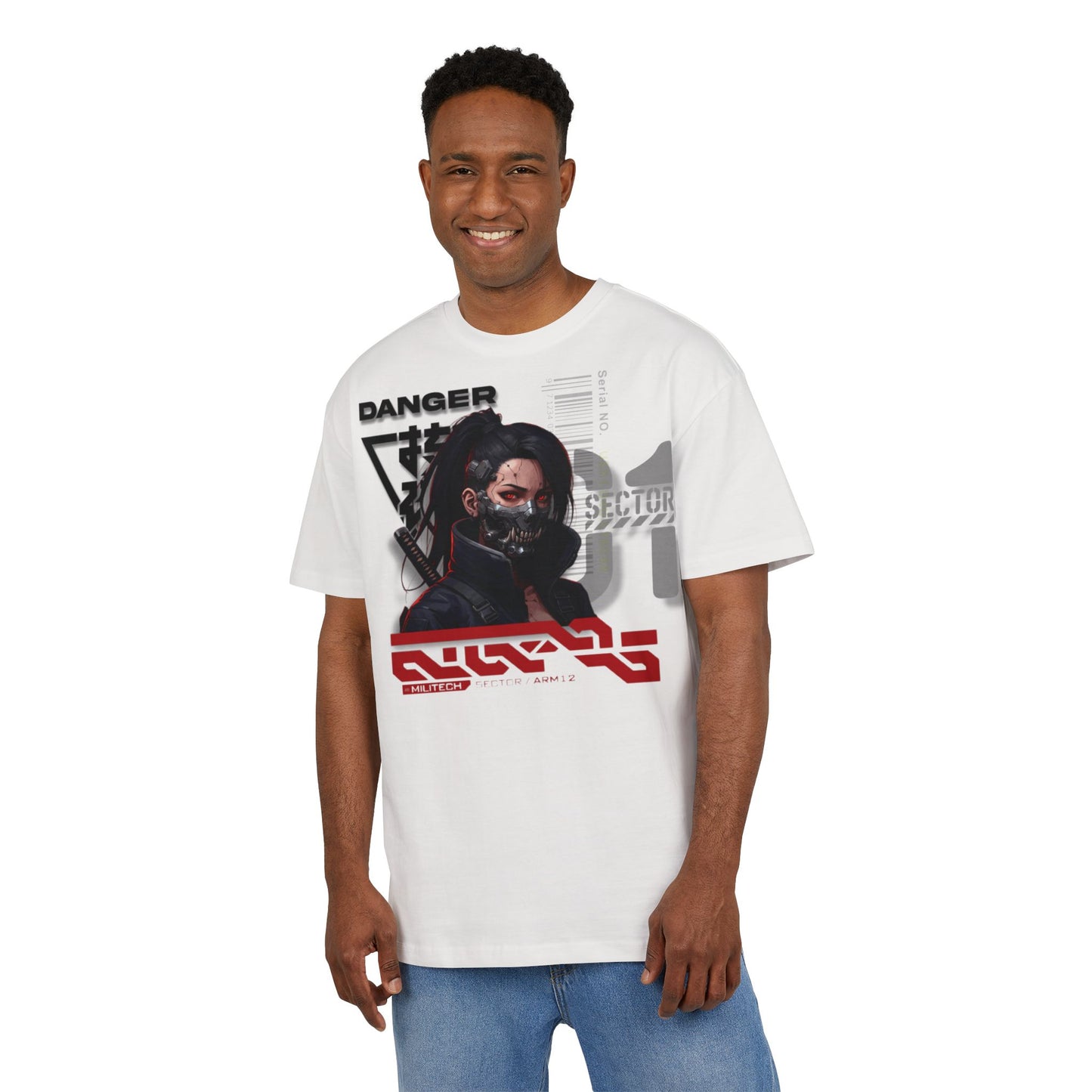 Cyberpunk Aesthetic Unisex Oversize Tee | Stylish Streetwear, Gift for Gamers, Casual Wear, Graphic Tee, Unique Fashion Statement