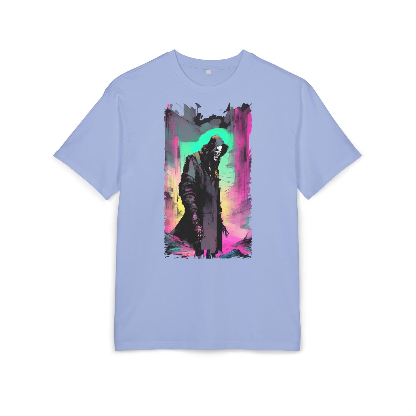 Vibrant Oversize Graphic Tee, Unisex Heavy Tee, Streetwear, Casual Wear, Unique Art Shirt, Gift for Him/Her/Friends