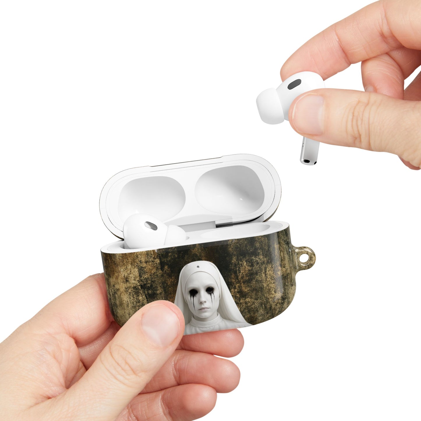 Horror AirPod Case – Nature-Inspired Design, Protective Cover for Music Lovers, Birthday Gift, Eco-Friendly Accessory