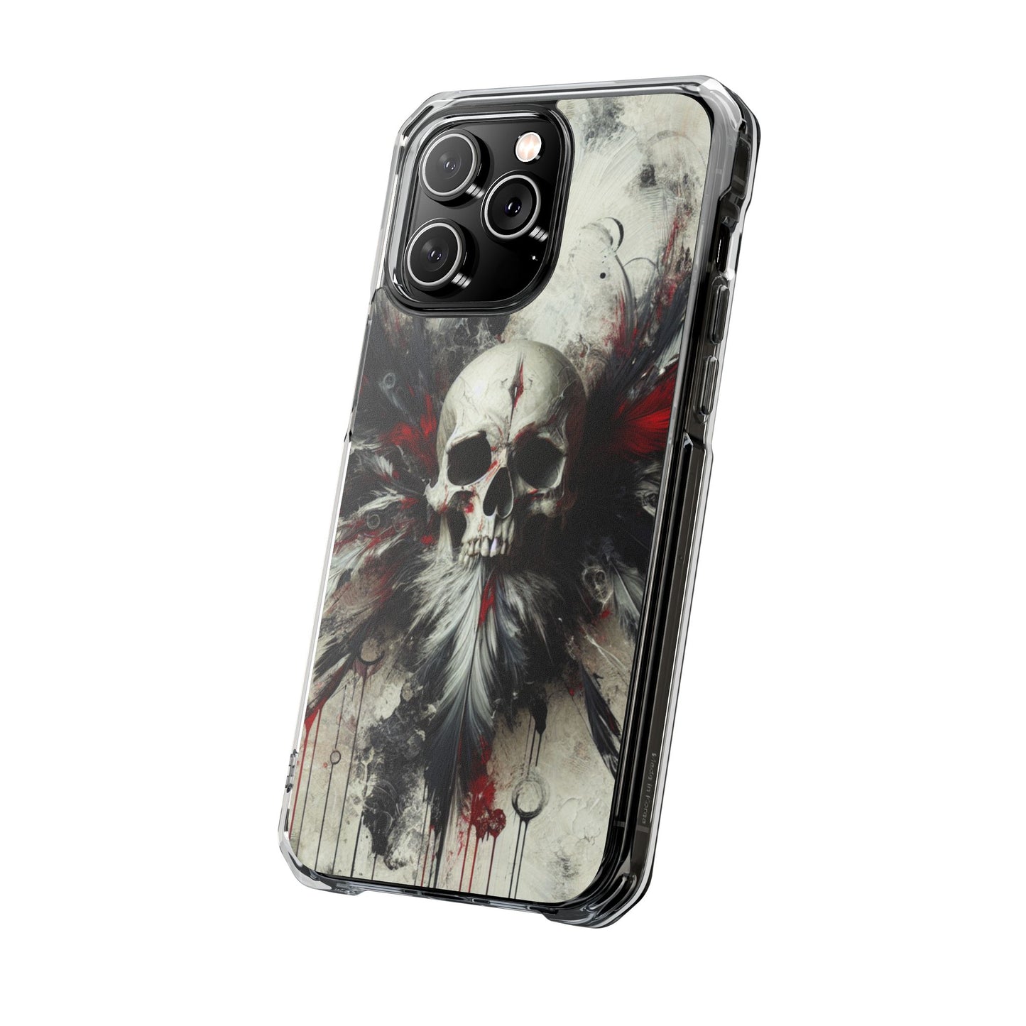 Gothic Skull Phone Case, Unique iPhone Cover, Edgy Smartphone Protector, Halloween Gift, Alternative Accessories