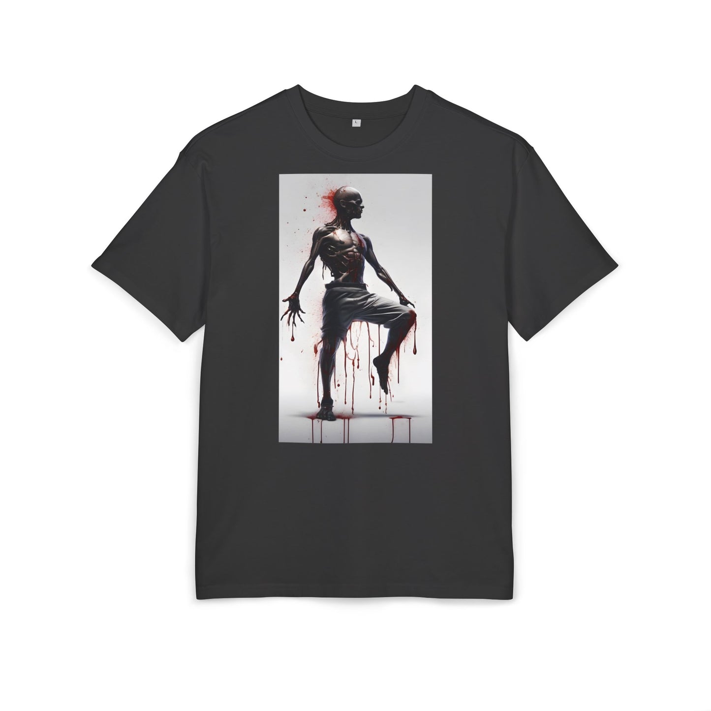 Bold Artistic Unisex Tee, Casual Street Style Shirt, Comfortable Graphic Top, Gift for Art Lovers, Unique Fashion Statement