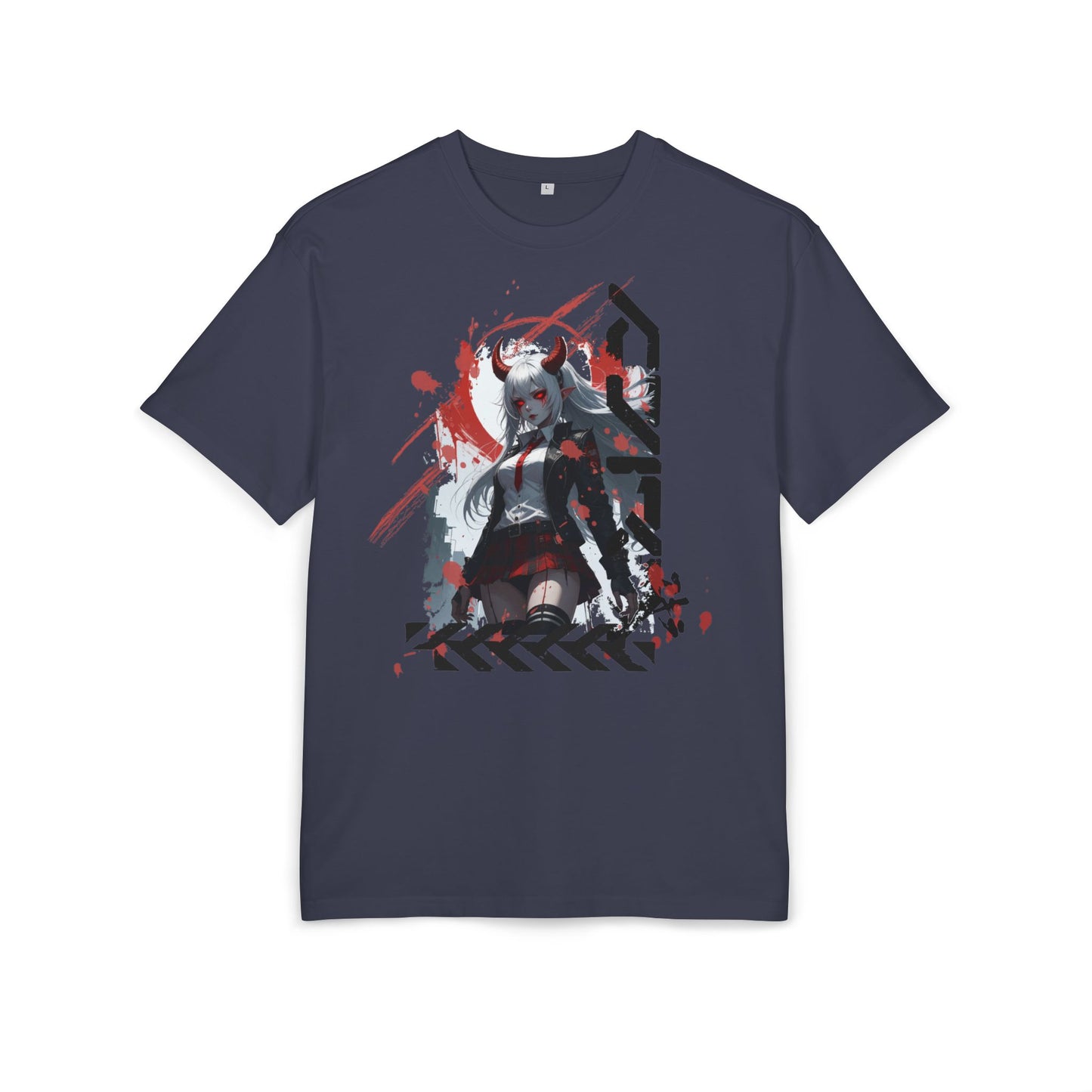 Unique Graphic Loose Fit Tee, Oversized T-Shirt, Streetwear Style, Trendy Casual Wear, Gift for Anime Lovers, Art-Inspired Fashion