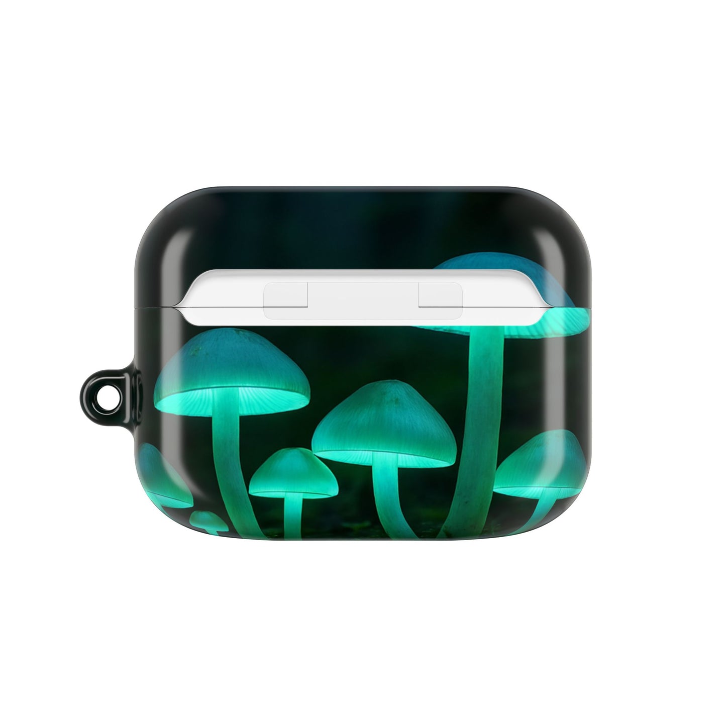 Mushroom Design AirPod Cases - Geometric Tech Design, Durable Cover, Gift for Tech Lovers, Unique Accessories, Perfect for Holidays