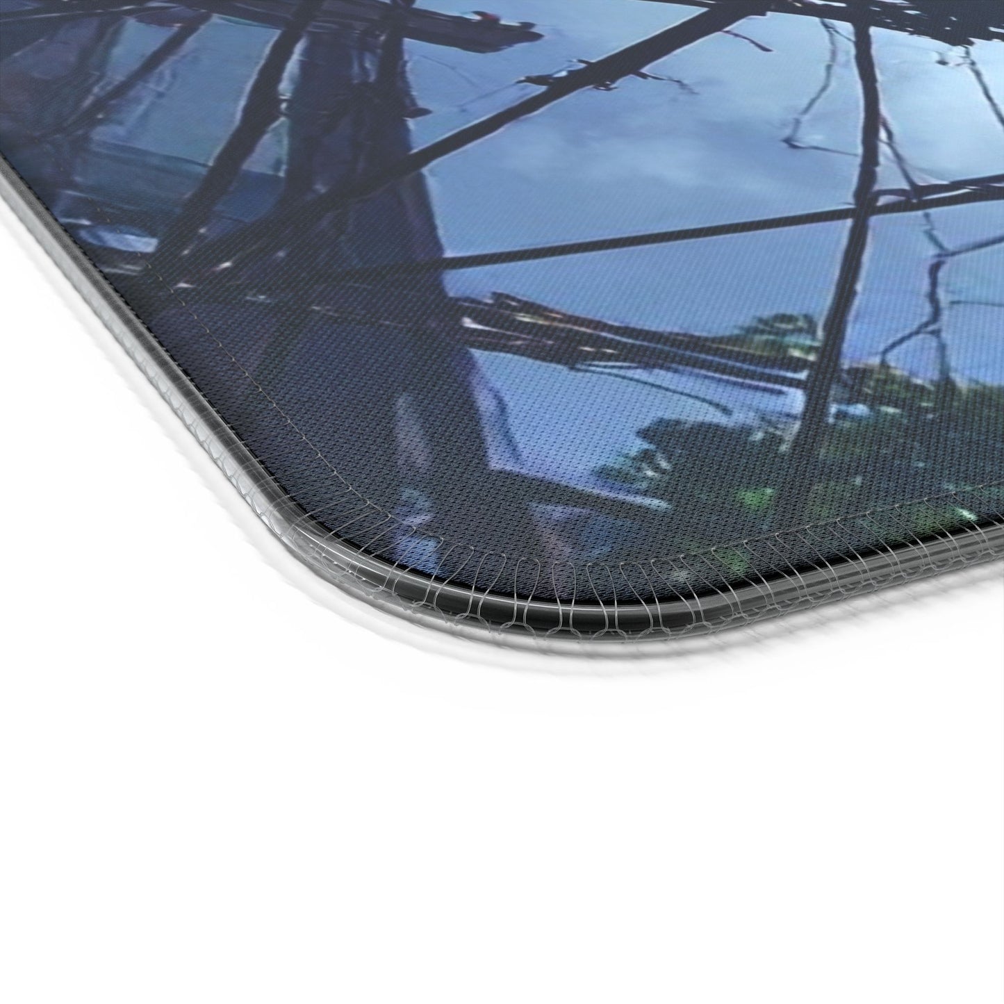 LED Gaming Mouse Pad with Wireless Charging - Futuristic Design for Gamers, Perfect for Home Office, PC Setup, Gaming Desk