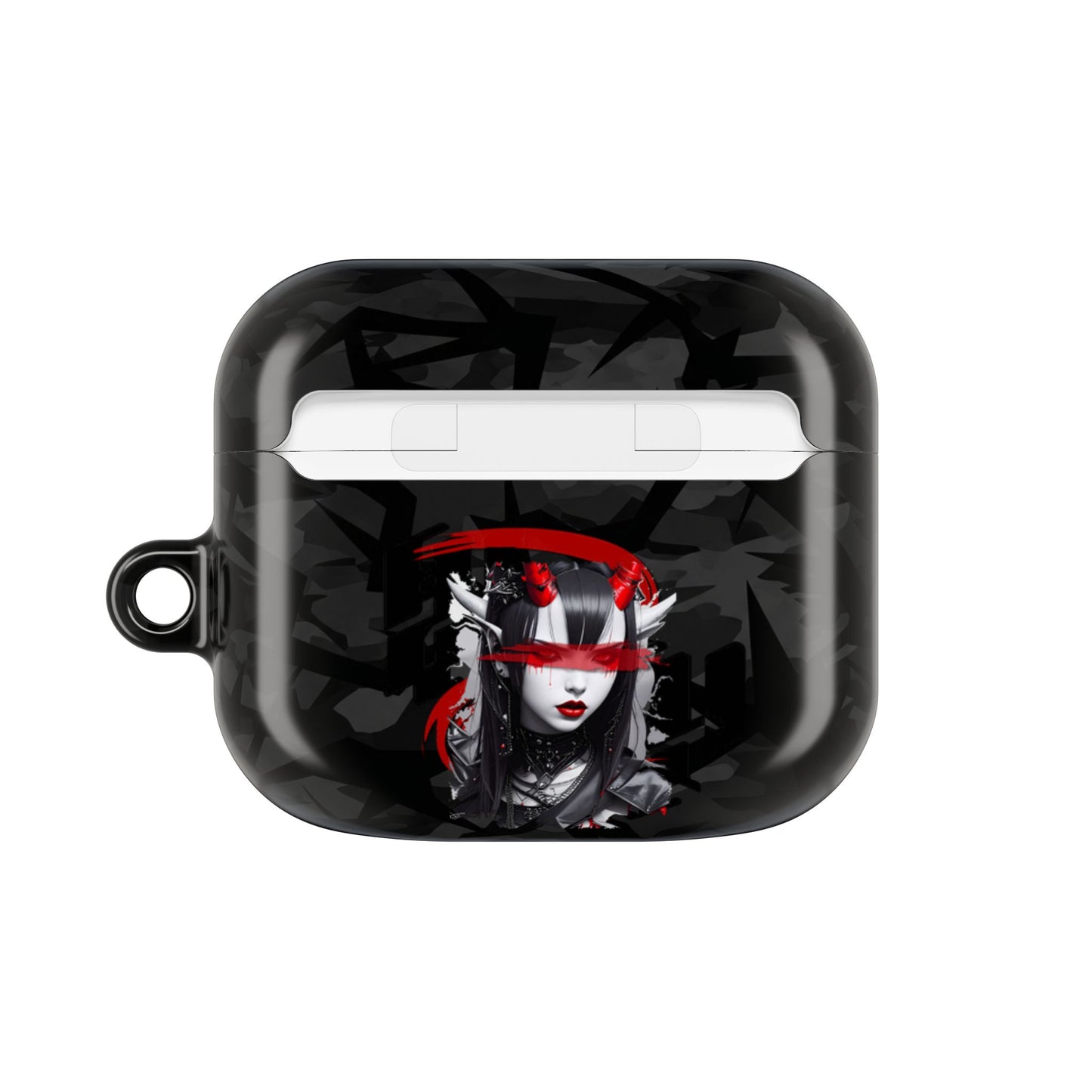 Edgy Gothic AirPod Case, Stylish Accessories for Music Lovers, Unique Gift for Birthdays, Holidays, and Festivals, Protective Cover