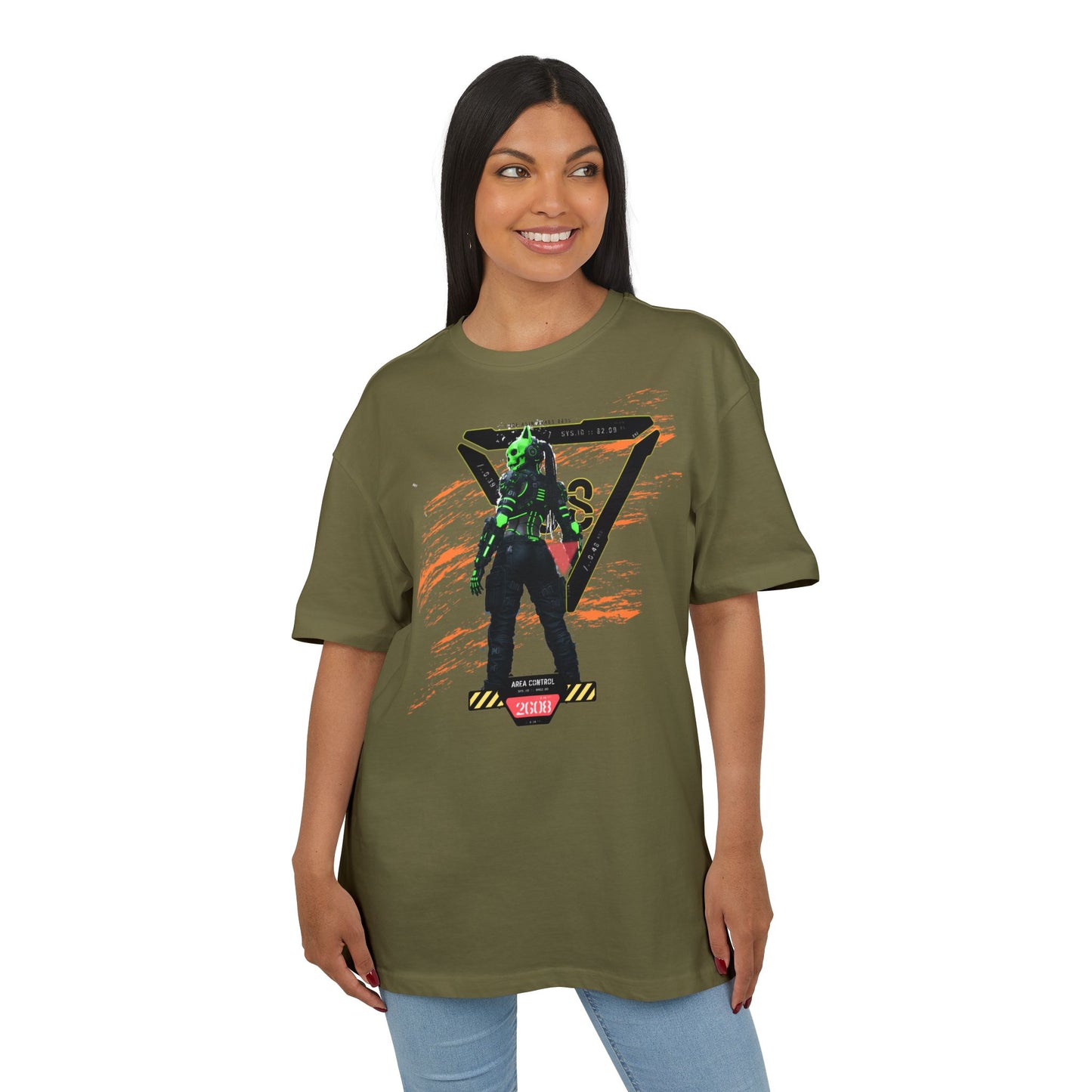 Gaming Graphic Oversize Tee, Stylish Streetwear, Unisex Fashion, Perfect for Gamers, Casual Wear, Gift for Him/Her