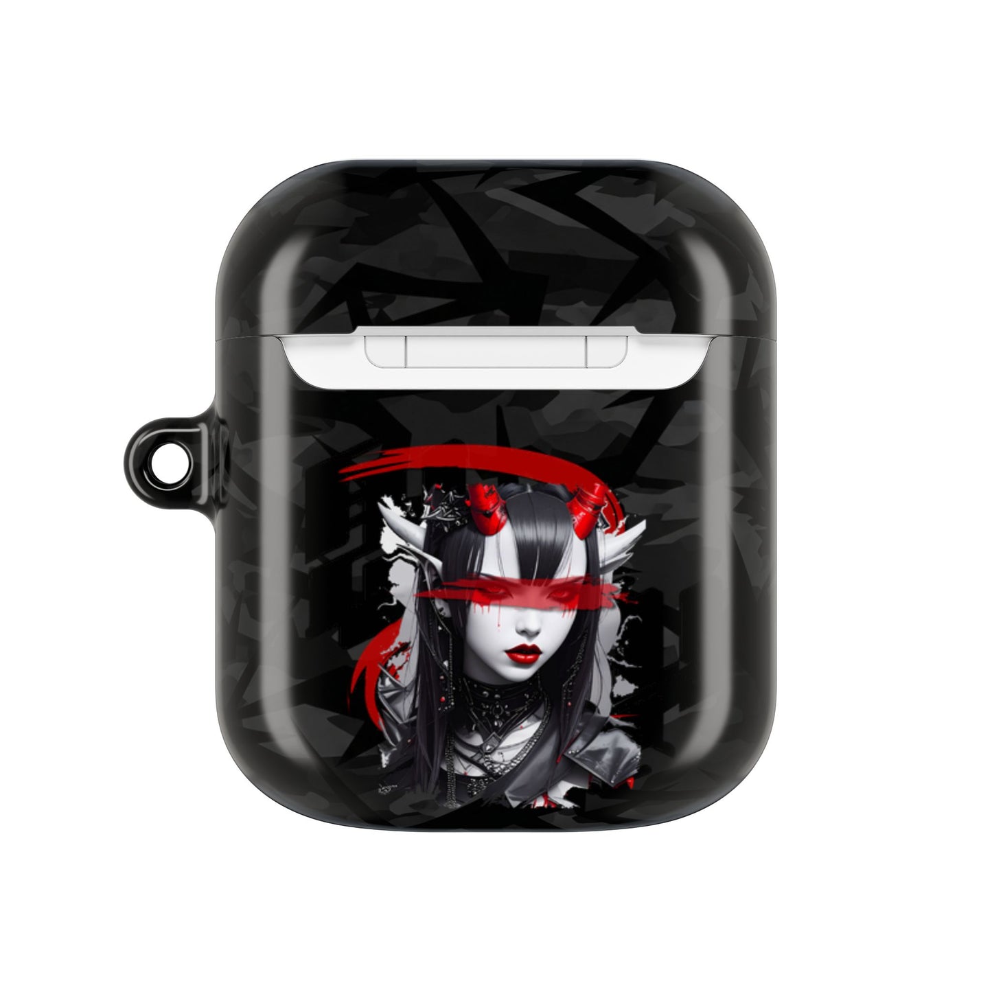 Edgy Gothic AirPod Case, Stylish Accessories for Music Lovers, Unique Gift for Birthdays, Holidays, and Festivals, Protective Cover