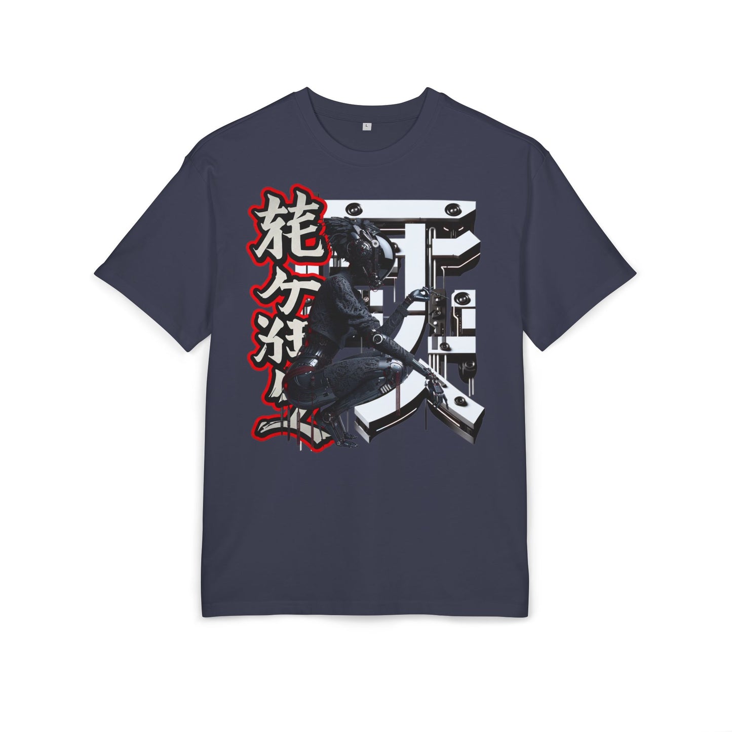 Cyberpunk Graphic Unisex Heavy Oversize Tee