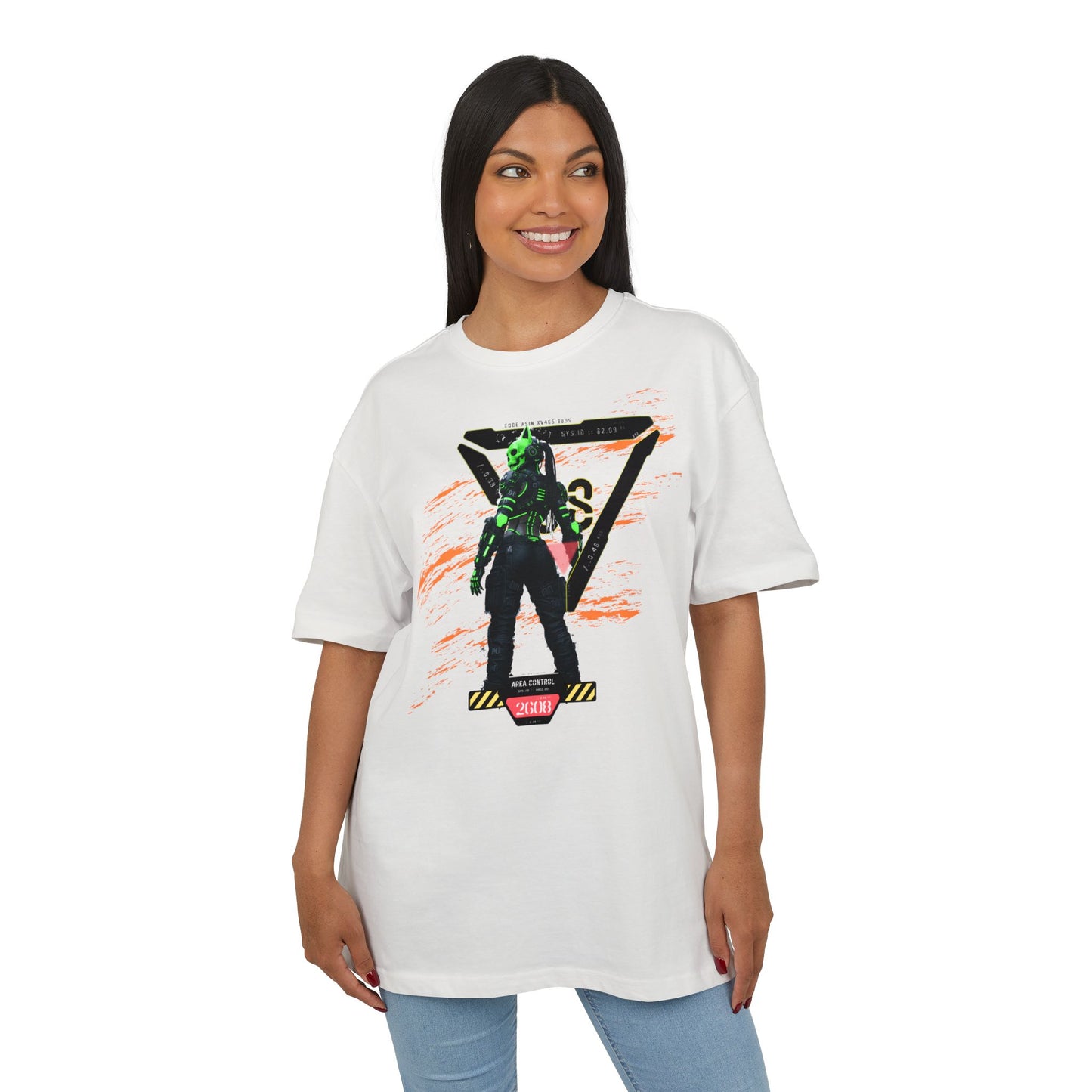 Gaming Graphic Oversize Tee, Stylish Streetwear, Unisex Fashion, Perfect for Gamers, Casual Wear, Gift for Him/Her