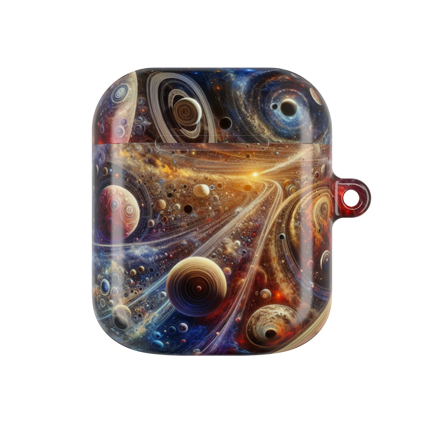 Cosmic AirPod Case | Space Theme Earbud Cover, Planet Design Gadget Sleeve, Gift for Space Lovers, Personalized Tech Accessories
