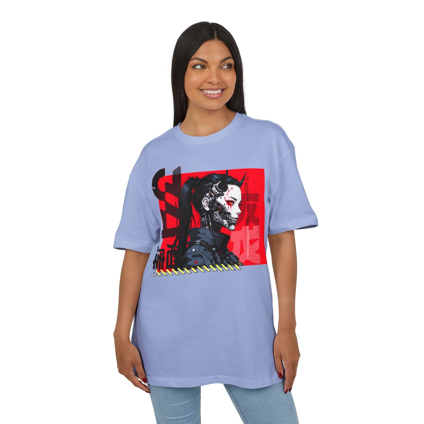 Cyber Edgy Oversize T-Shirt