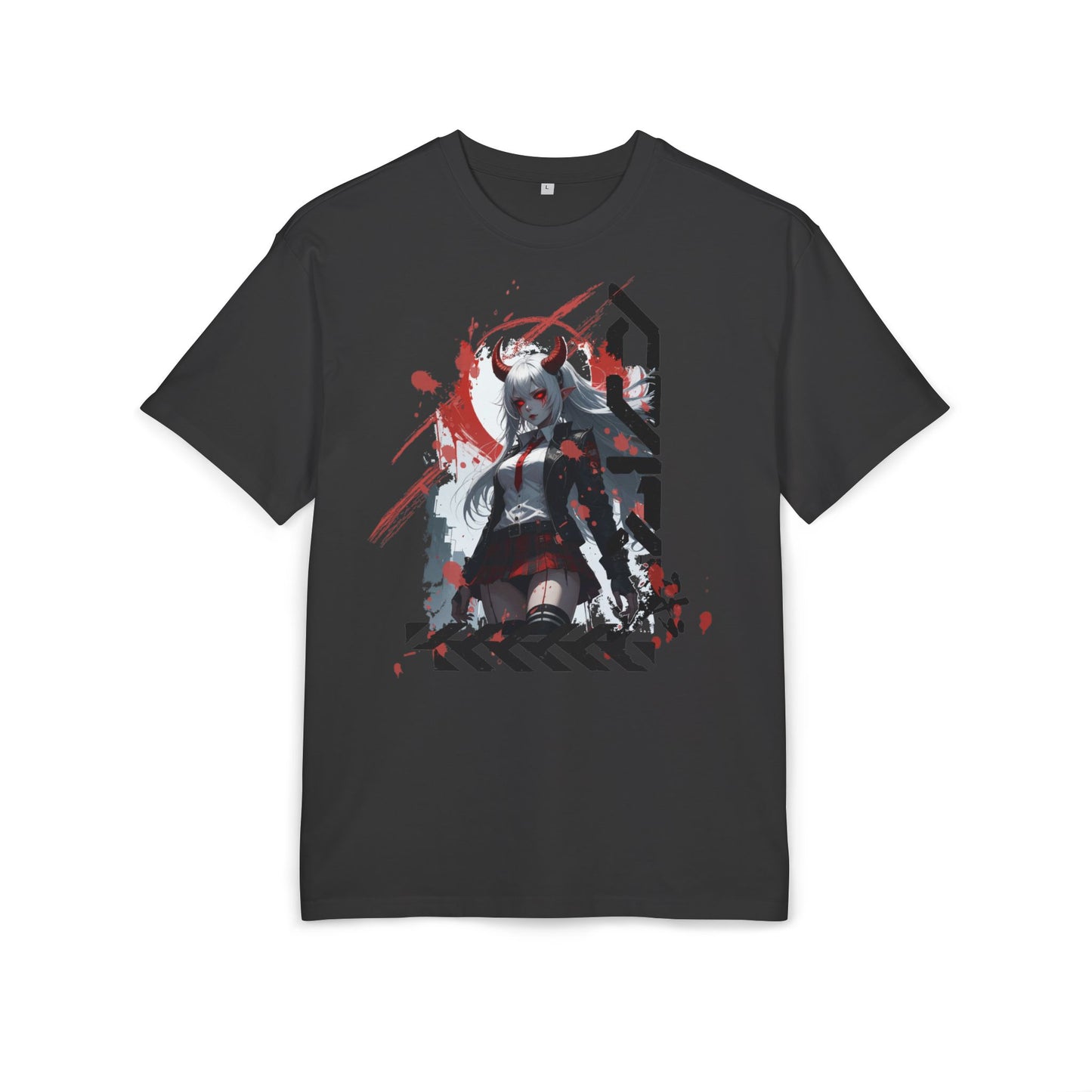 Unique Graphic Loose Fit Tee, Oversized T-Shirt, Streetwear Style, Trendy Casual Wear, Gift for Anime Lovers, Art-Inspired Fashion
