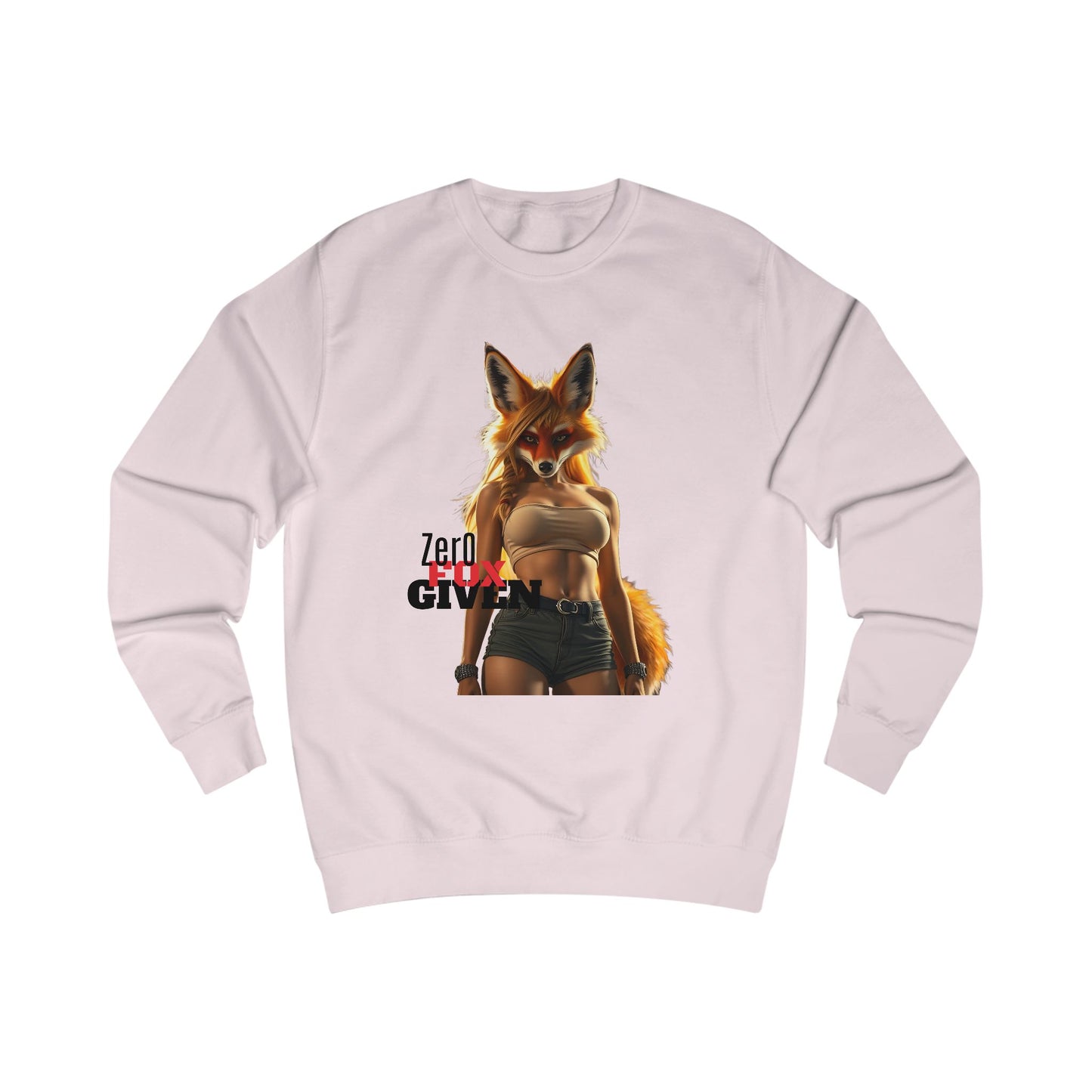 Edgy Graphic Sweatshirt, Zero Given Sweatshirt, Unisex Pullover, Trendy Streetwear, Gift for Him/Her, Casual Layering Top