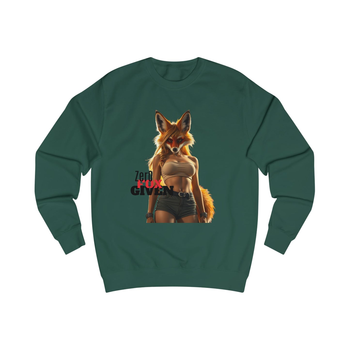 Edgy Graphic Sweatshirt, Zero Given Sweatshirt, Unisex Pullover, Trendy Streetwear, Gift for Him/Her, Casual Layering Top