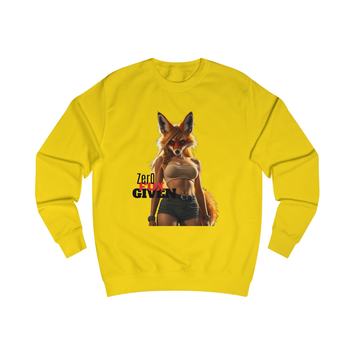 Edgy Graphic Sweatshirt, Zero Given Sweatshirt, Unisex Pullover, Trendy Streetwear, Gift for Him/Her, Casual Layering Top