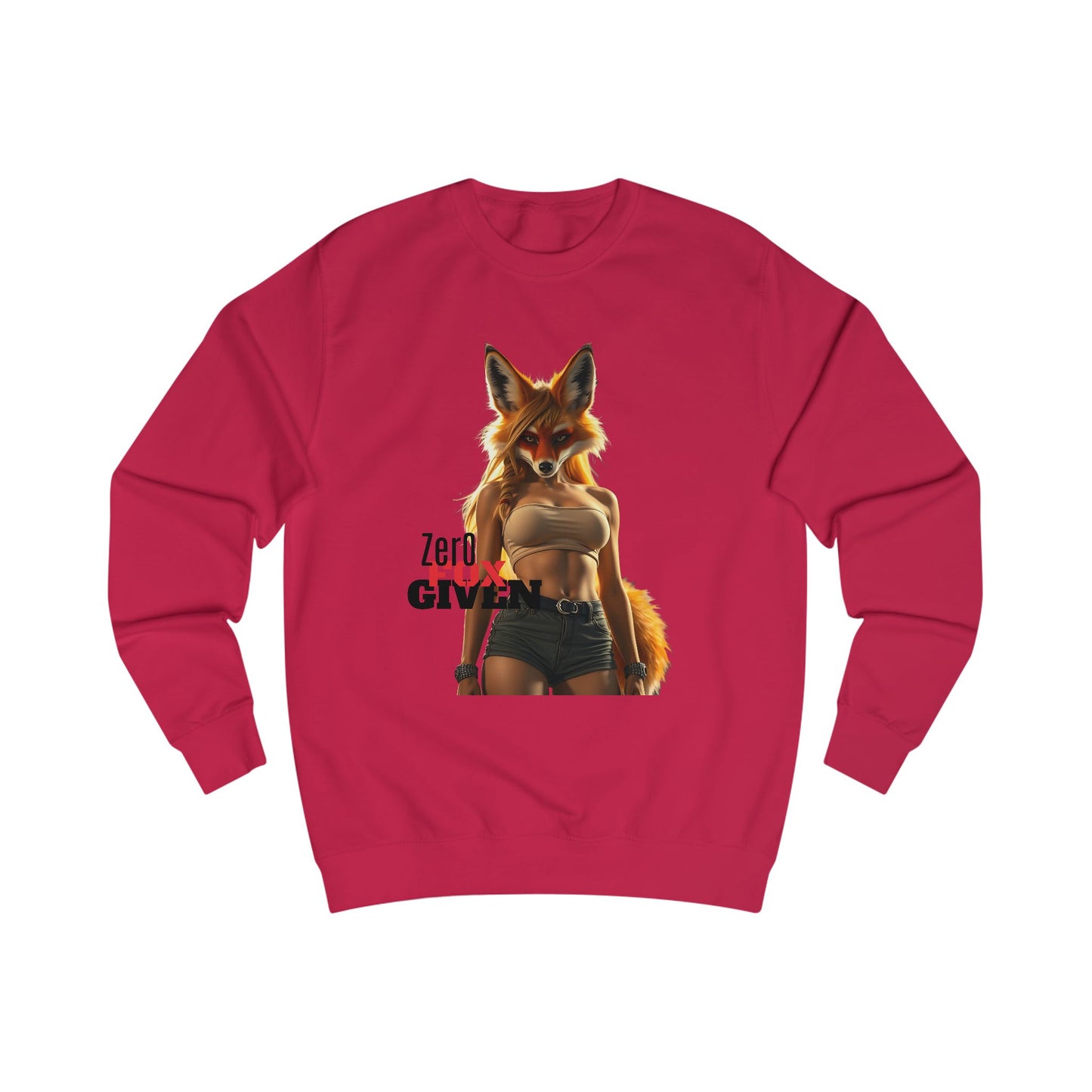 Edgy Graphic Sweatshirt, Zero Given Sweatshirt, Unisex Pullover, Trendy Streetwear, Gift for Him/Her, Casual Layering Top