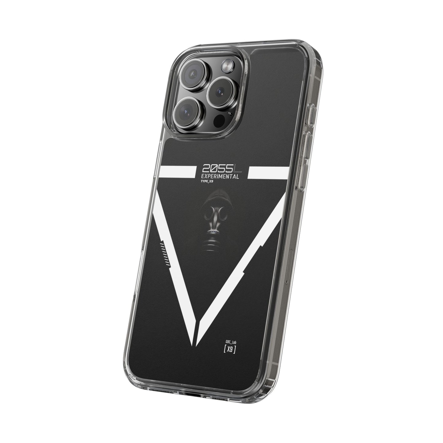 Clear Phone Case - Cyber Design Print