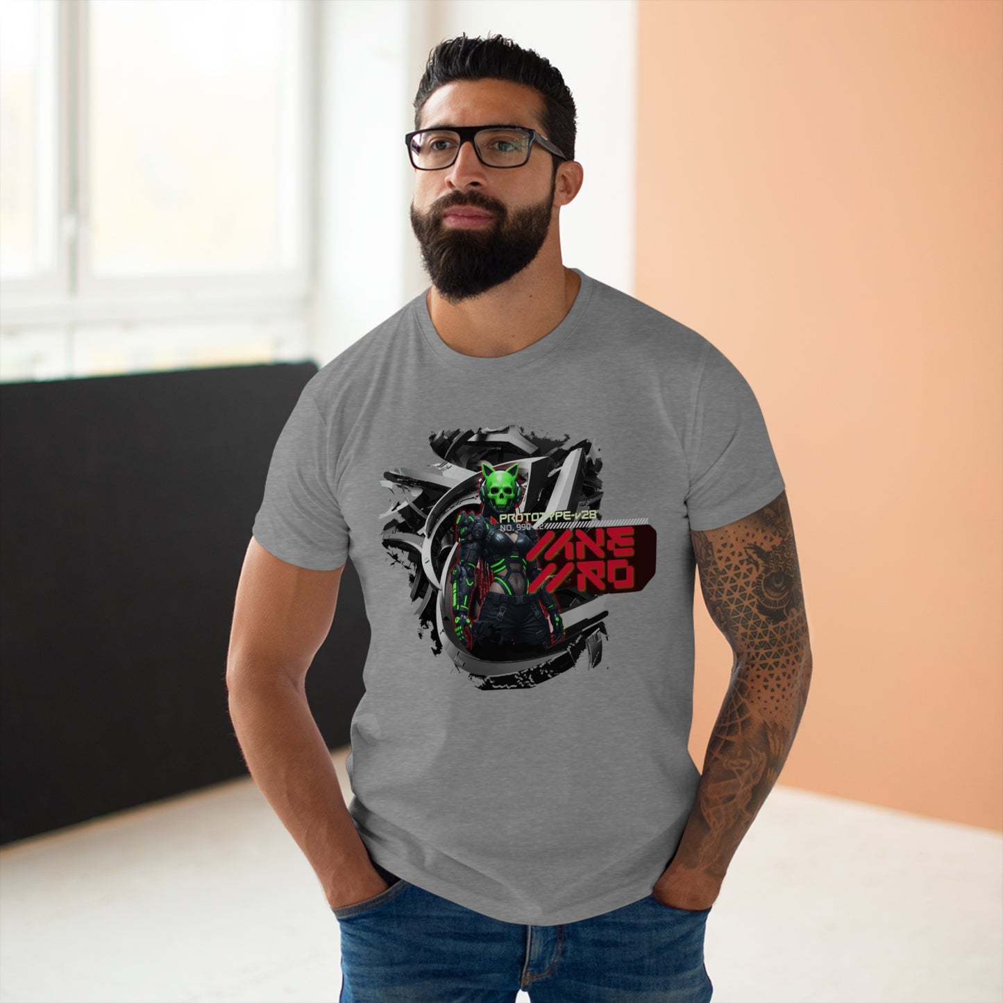 Edgy Gaming T-Shirt - Cool Graphic Tee for Gamers, Gift for Birthdays, Gaming Night, Tech Enthusiasts, Casual Wear