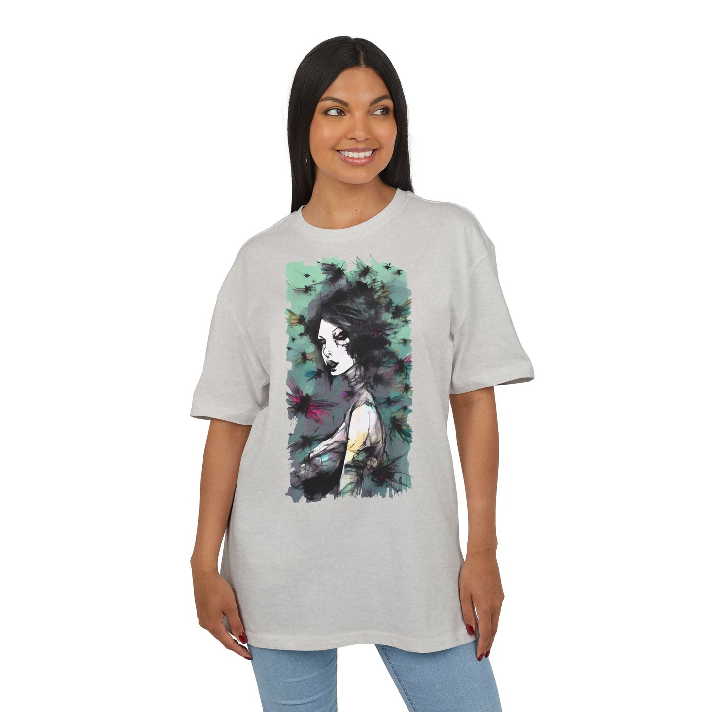 Artistic Oversize Tee - Unique Graphic Shirt for Creative Souls, Comfortable Fashion for Art Lovers, Unisex Casual Wear