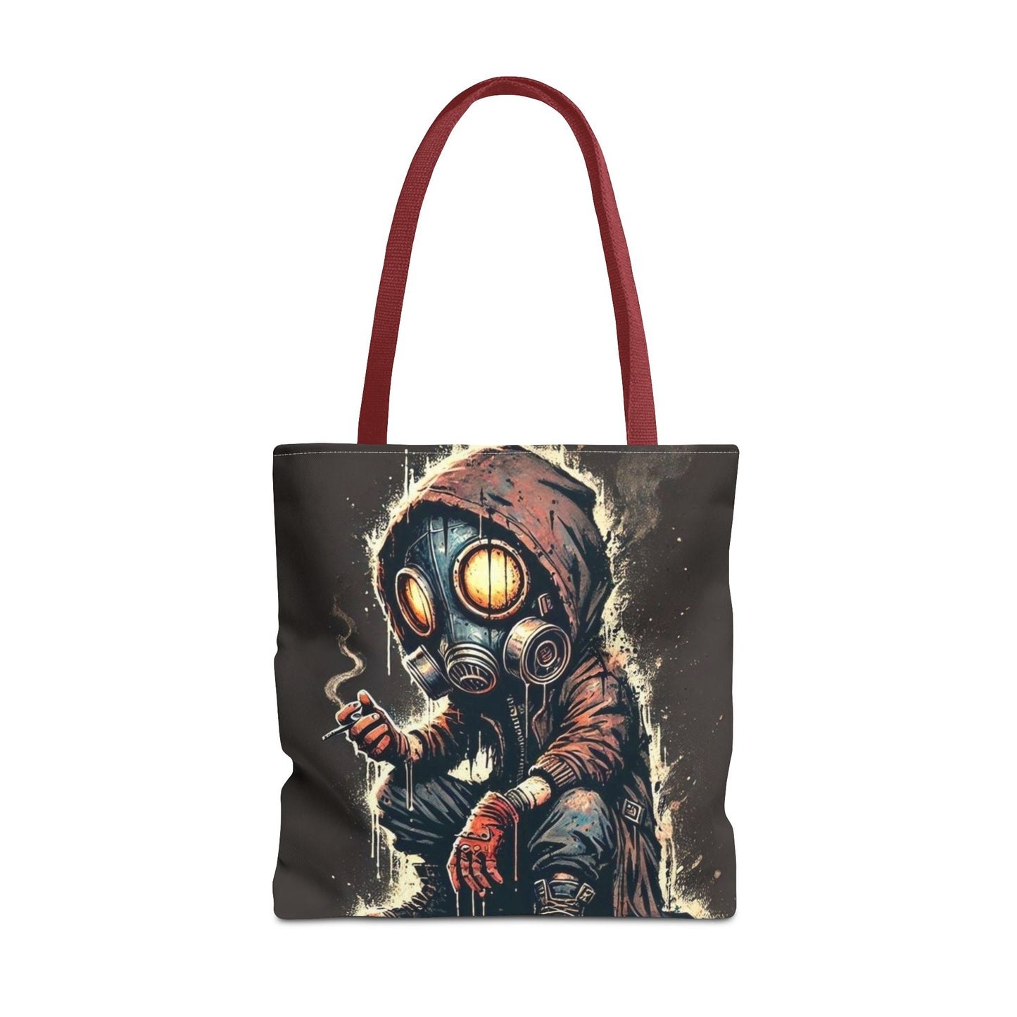 Gothic Tote Bag, Unique AOP Tote, Artful Shopping Bag, Edgy Gift for Her, Trendy Eco-Friendly Tote, Halloween Accessory
