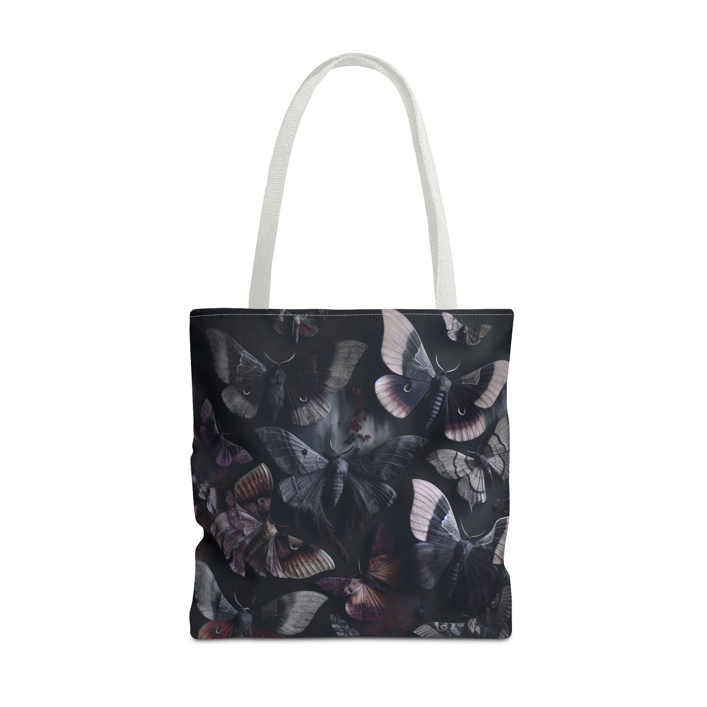 Gothic Moth Bag - Stylish and Versatile, Eco-friendly Shopping, Gift for Nature Lovers, Beach and Travel Use, Bohemian Decor