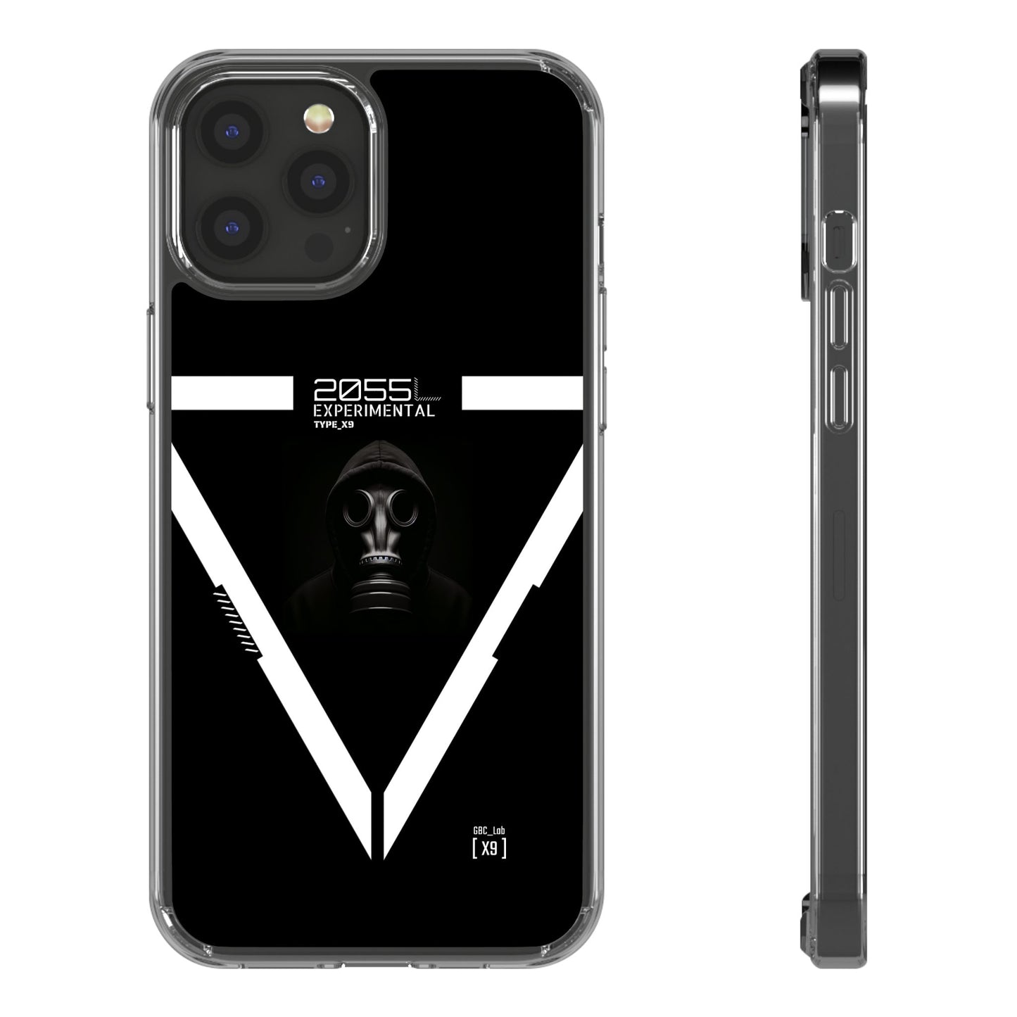 Clear Phone Case - Cyber Design Print
