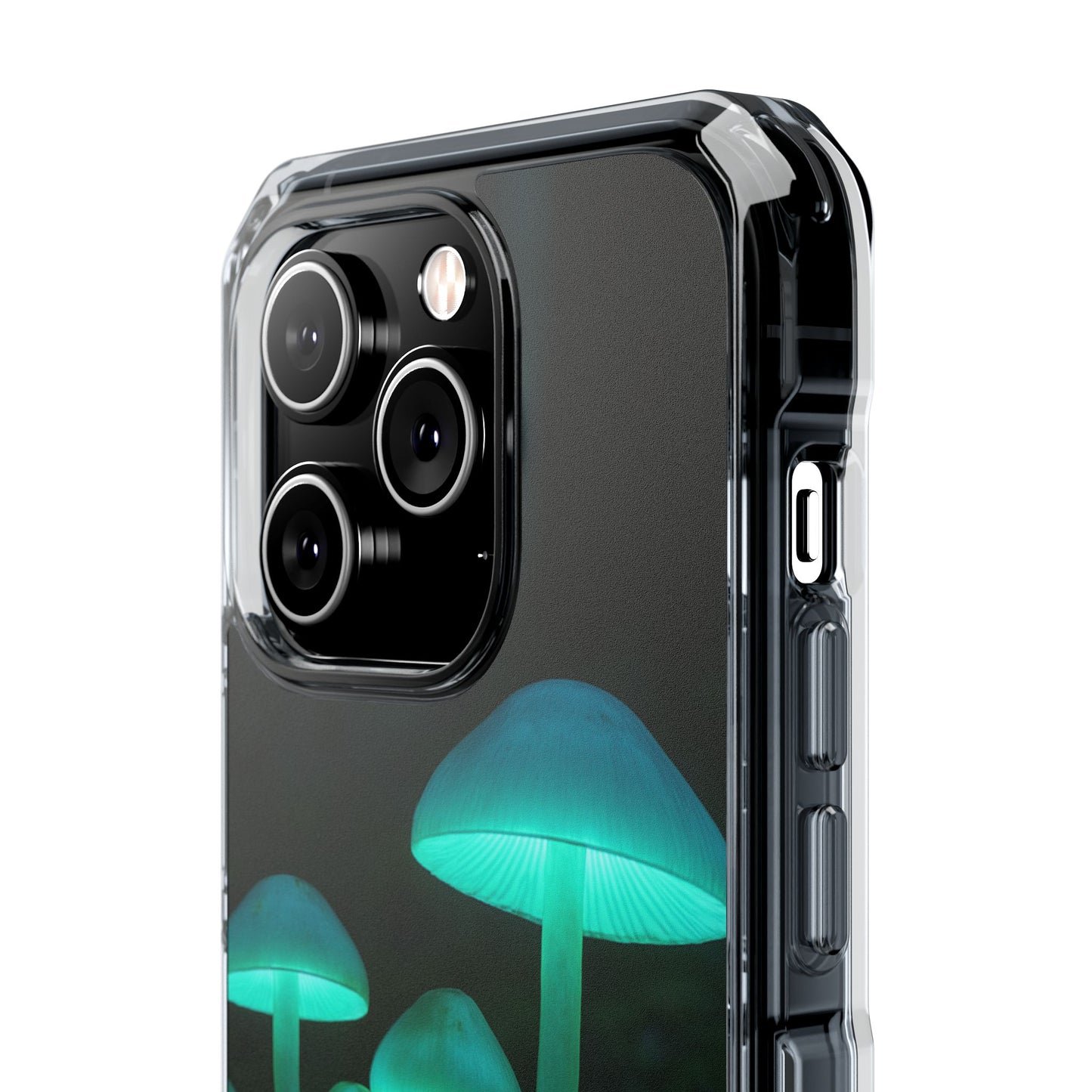 Glowing Mushroom iPhone Case, Unique Cellphone Protector, Gift for Nature Lovers, Eco-Friendly Tech Accessory
