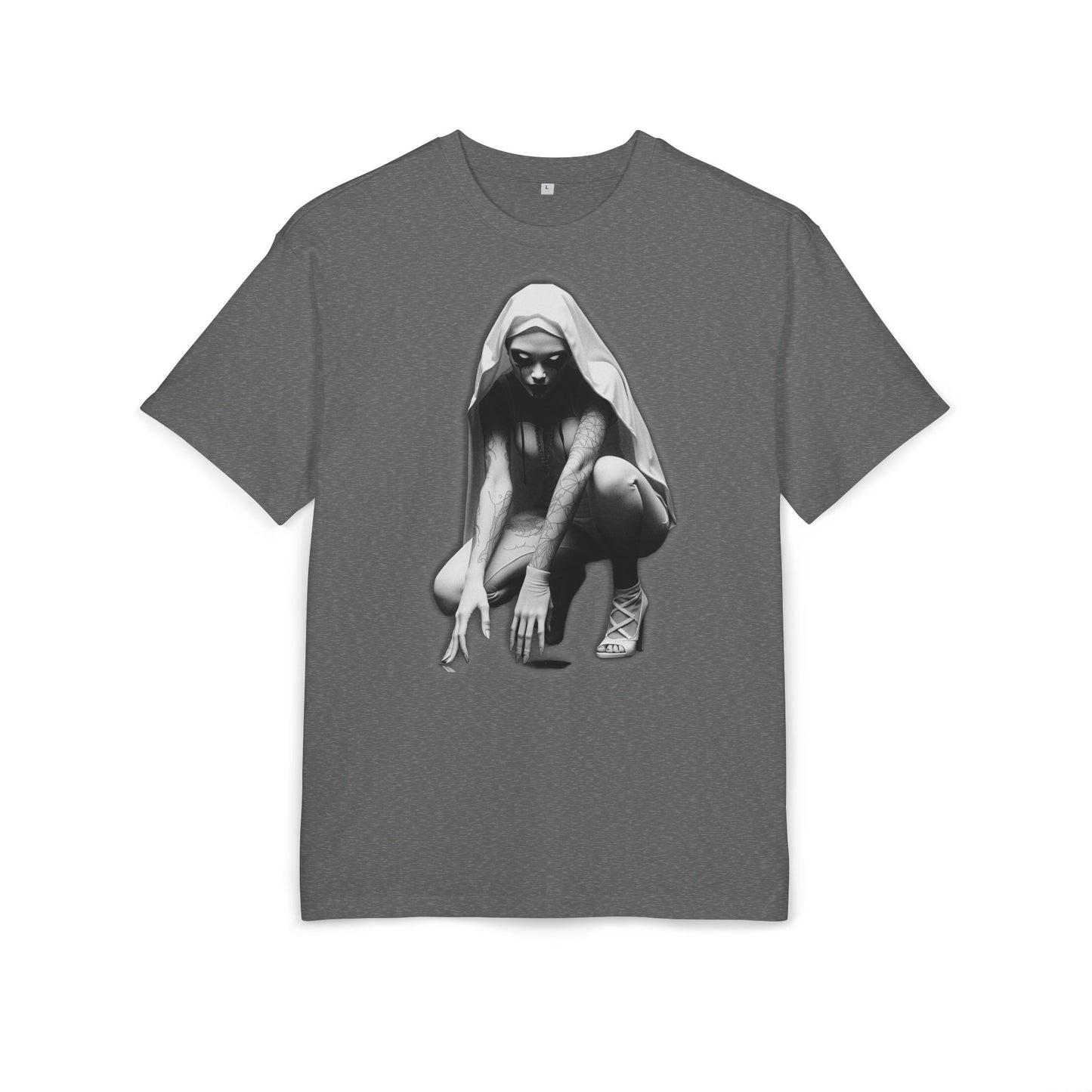 Urban Style Unisex Heavy Oversize Tee with Edgy Design