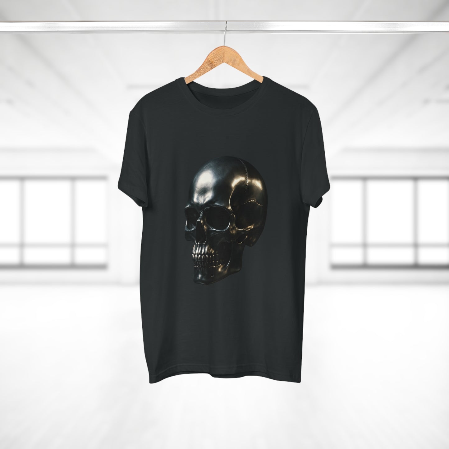 Gothic Skull Unisex T-Shirt, Edgy Graphic Tee, Halloween Apparel, Men's Casual Wear, Gift for Him