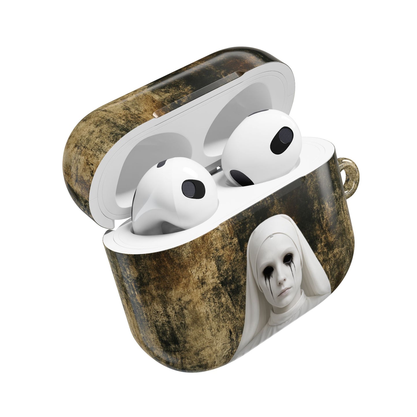 Horror AirPod Case – Nature-Inspired Design, Protective Cover for Music Lovers, Birthday Gift, Eco-Friendly Accessory