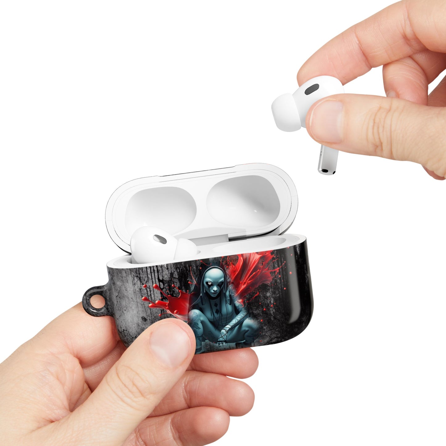 Gothic AirPod Cases - Edgy Design, Trendy Accessory, Perfect Gift for Music Lovers, Unique Style, Halloween Decor