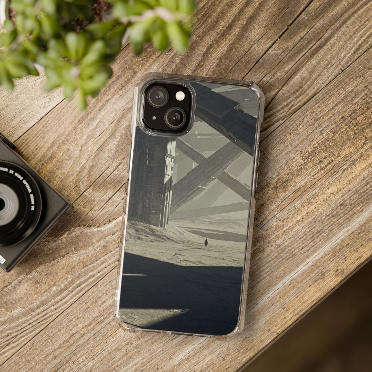 Magnetic Clear Impact Cases - Aesthetic Phone Protection, Unique Gift for Tech Lovers, Sleek Design for Minimalists
