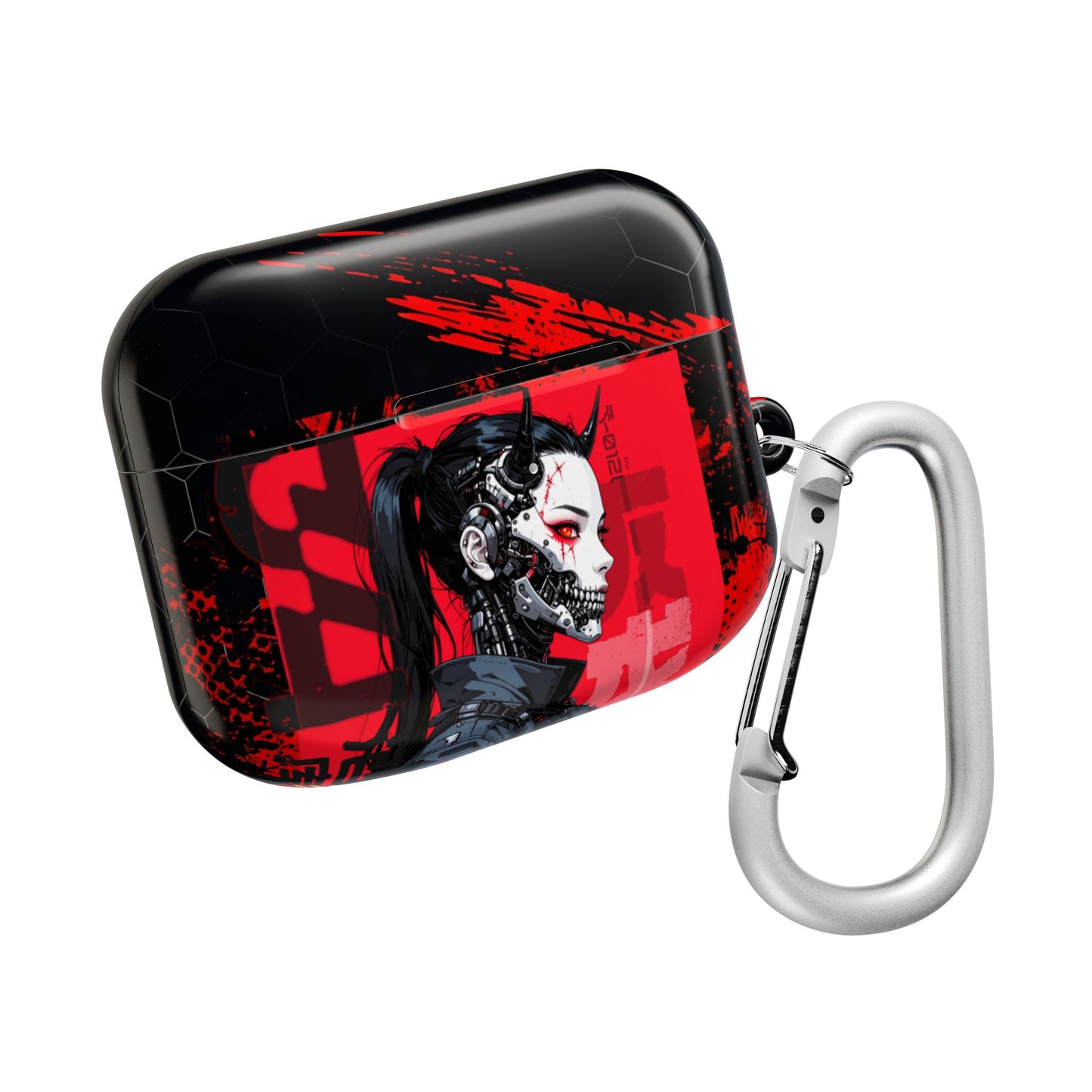 Cyberpunk AirPod Case - Stylish Reactive Design for Tech Lovers, Gifts for Gamers, Modern Charging Case, Unique Earbud Cover
