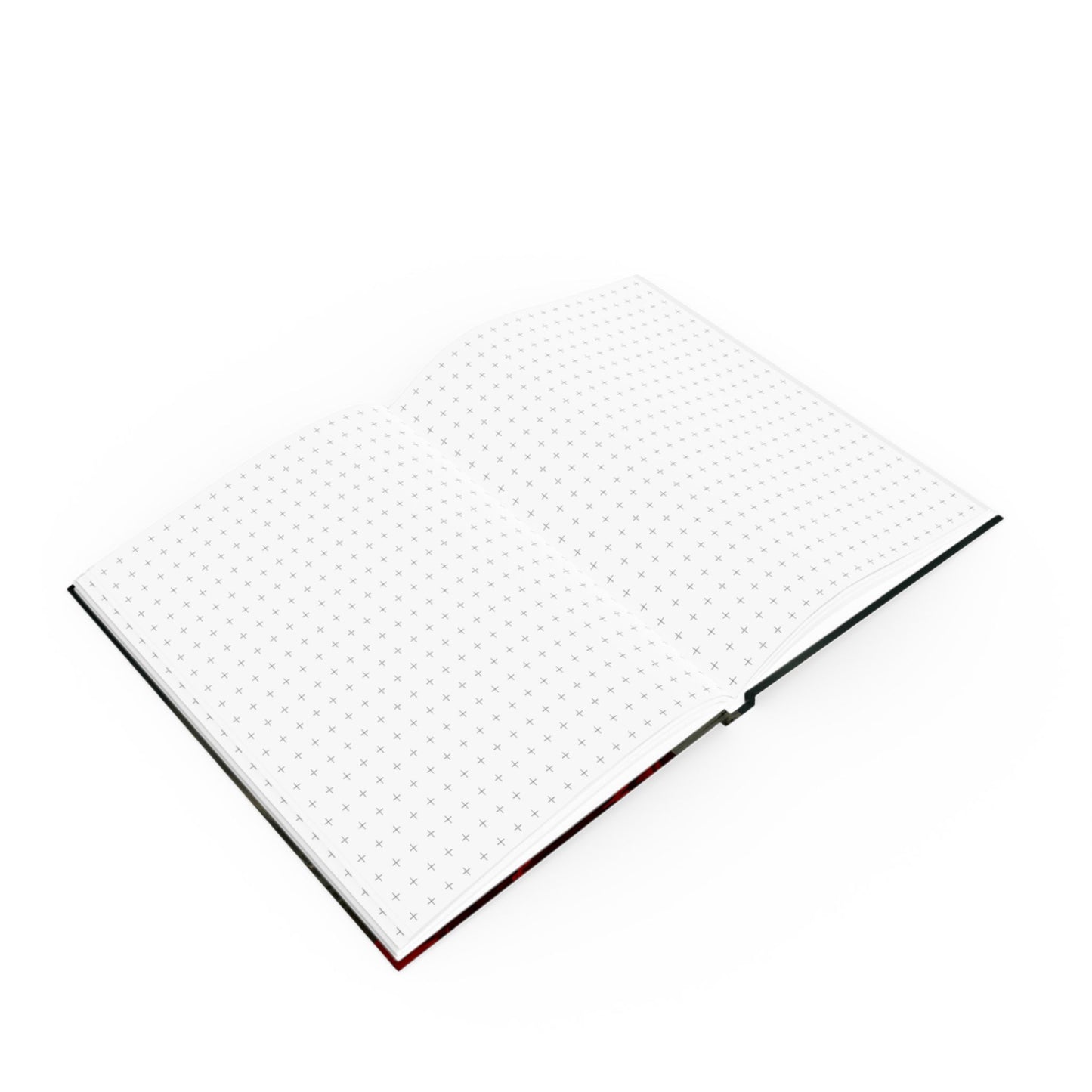 Mystical Red Cloak Hard Back Journal | Dream Journal, Writing Notebook, Creative Planner, Gift for Writers, Gothic Decor