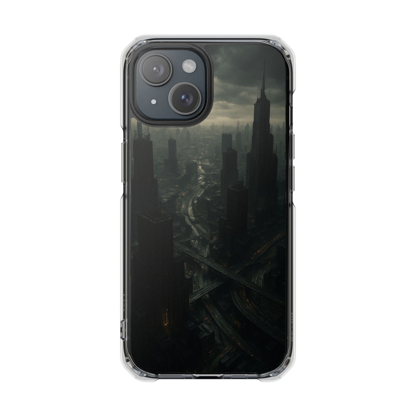 Magnetic Clear Impact Cases for a Stylish and Protective Phone Add a Futuristic Touch, Gift for Tech Lovers, Birthday or Holiday Present