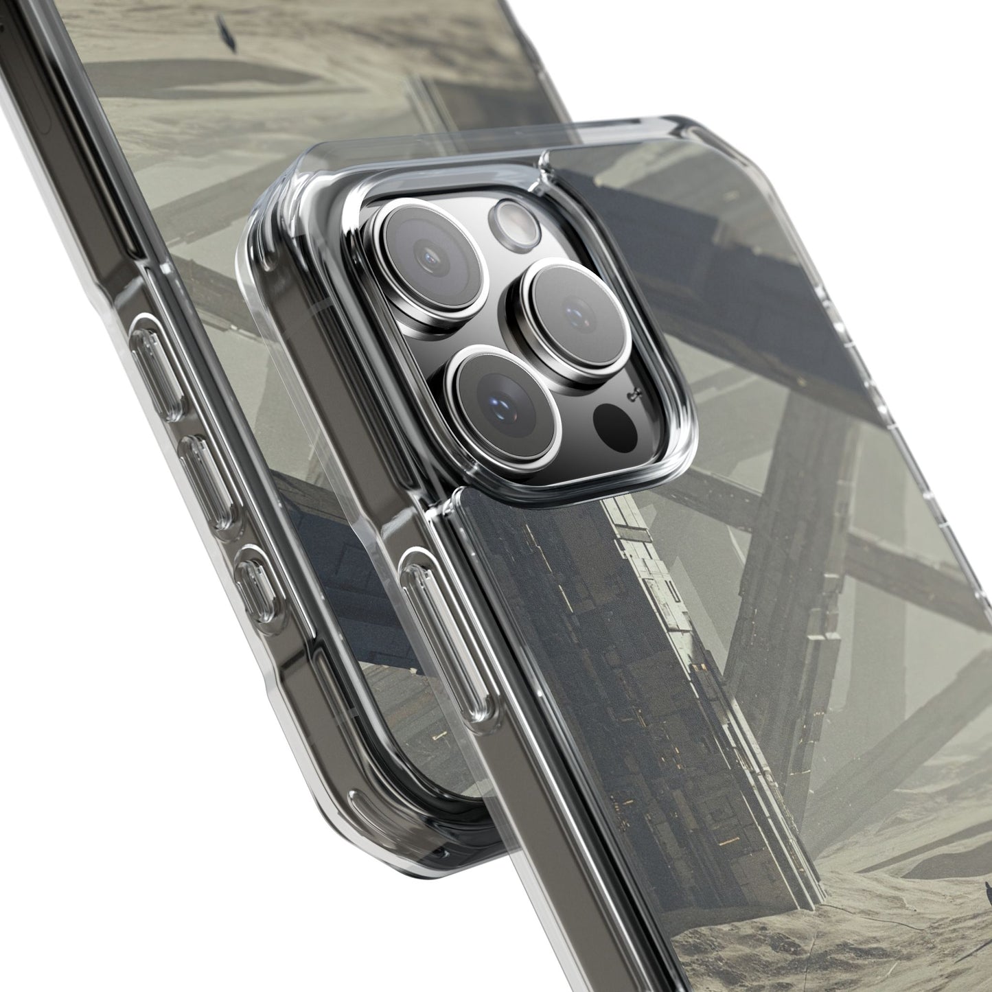 Magnetic Clear Impact Cases - Aesthetic Phone Protection, Unique Gift for Tech Lovers, Sleek Design for Minimalists