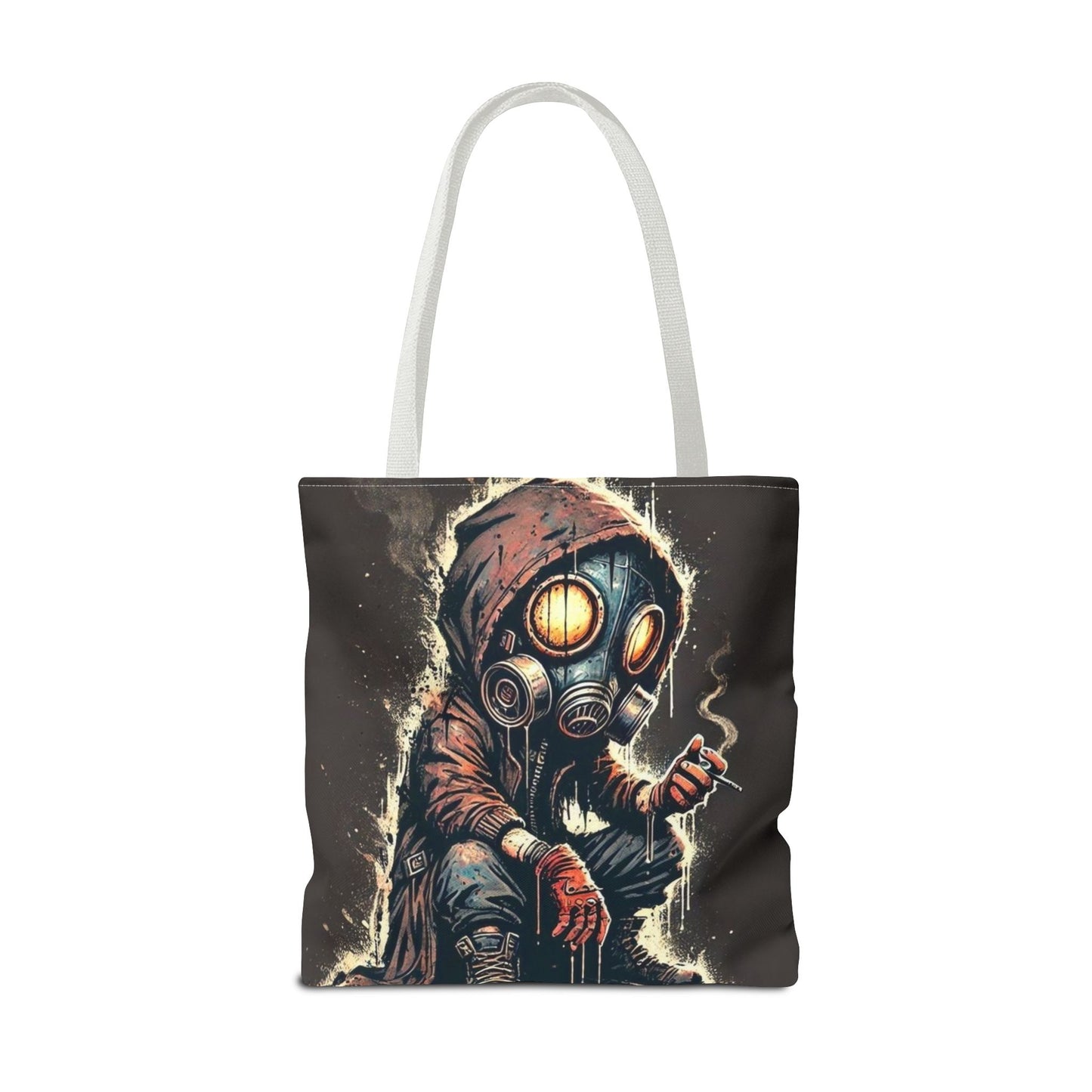 Gothic Tote Bag, Unique AOP Tote, Artful Shopping Bag, Edgy Gift for Her, Trendy Eco-Friendly Tote, Halloween Accessory