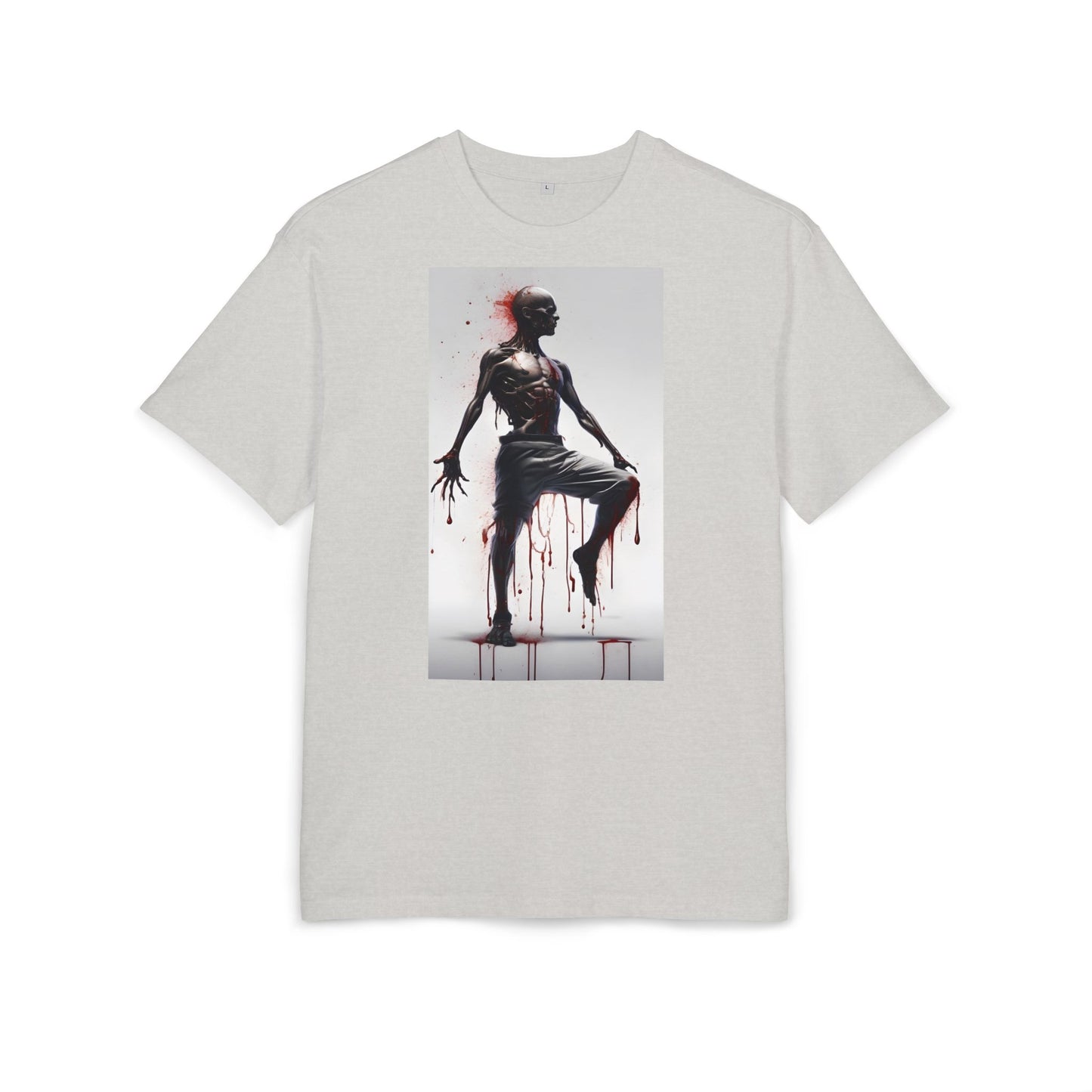 Bold Artistic Unisex Tee, Casual Street Style Shirt, Comfortable Graphic Top, Gift for Art Lovers, Unique Fashion Statement